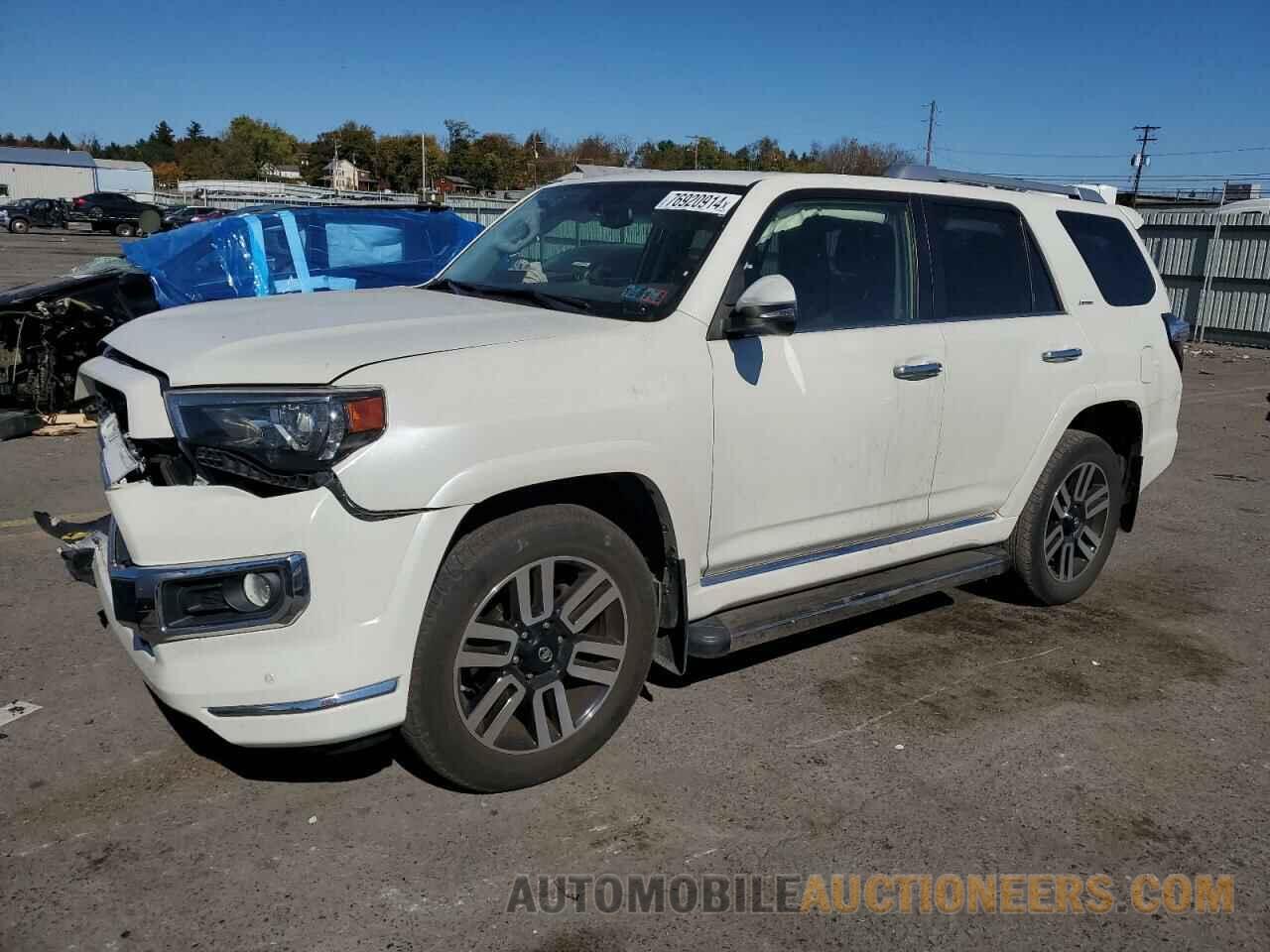 JTEBU5JRXJ5603237 TOYOTA 4RUNNER 2018