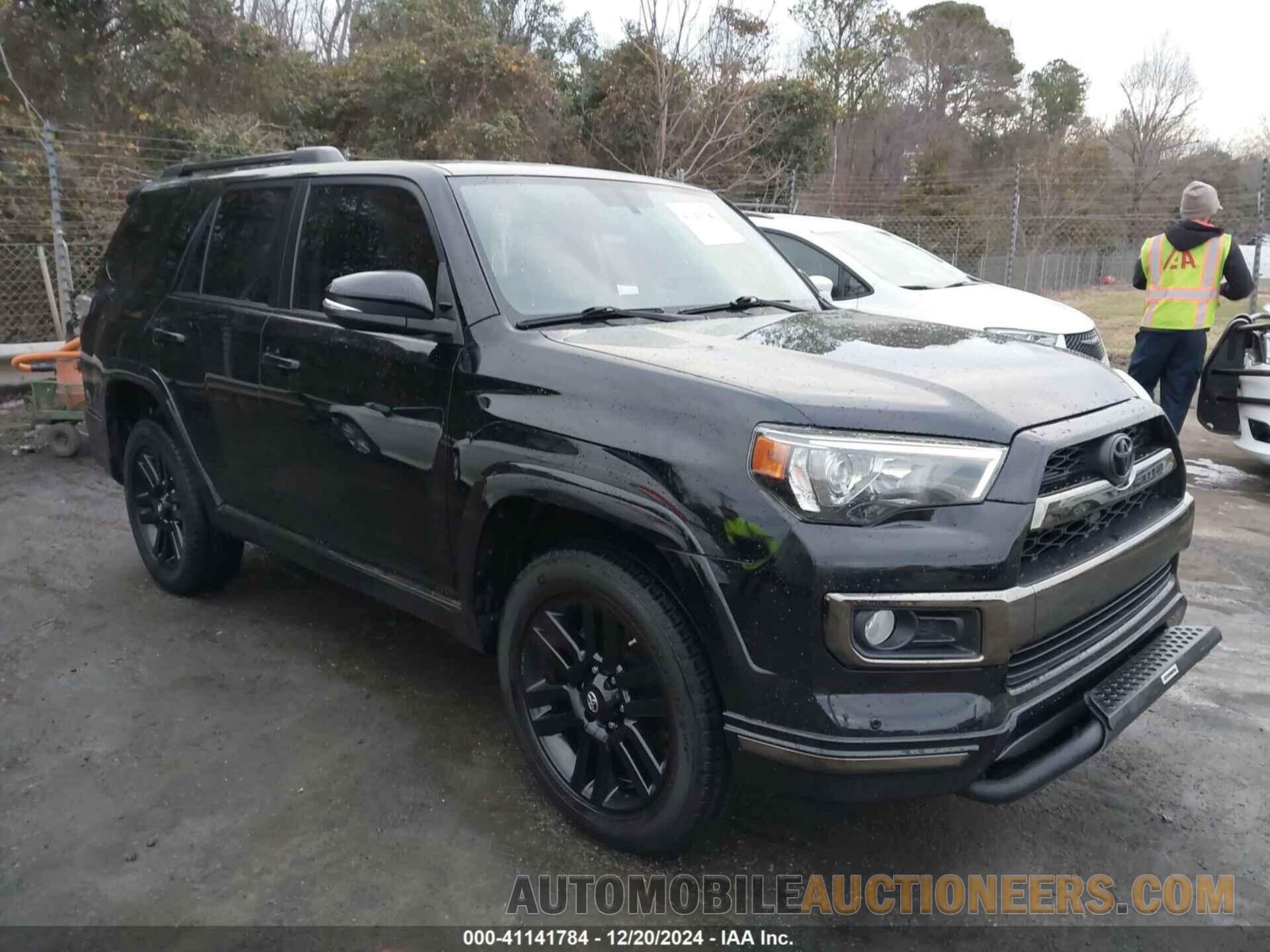 JTEBU5JRXK5615406 TOYOTA 4RUNNER 2019