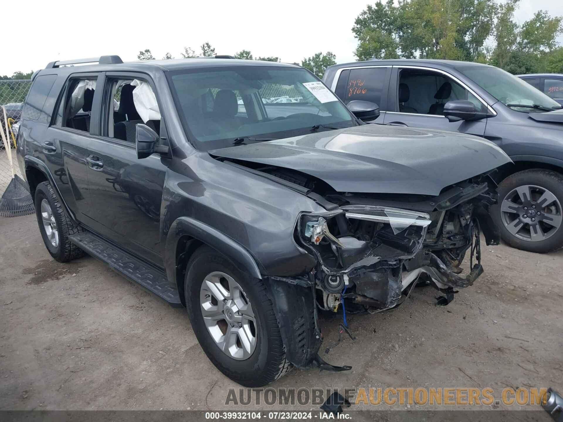 JTEBU5JRXK5628835 TOYOTA 4RUNNER 2019