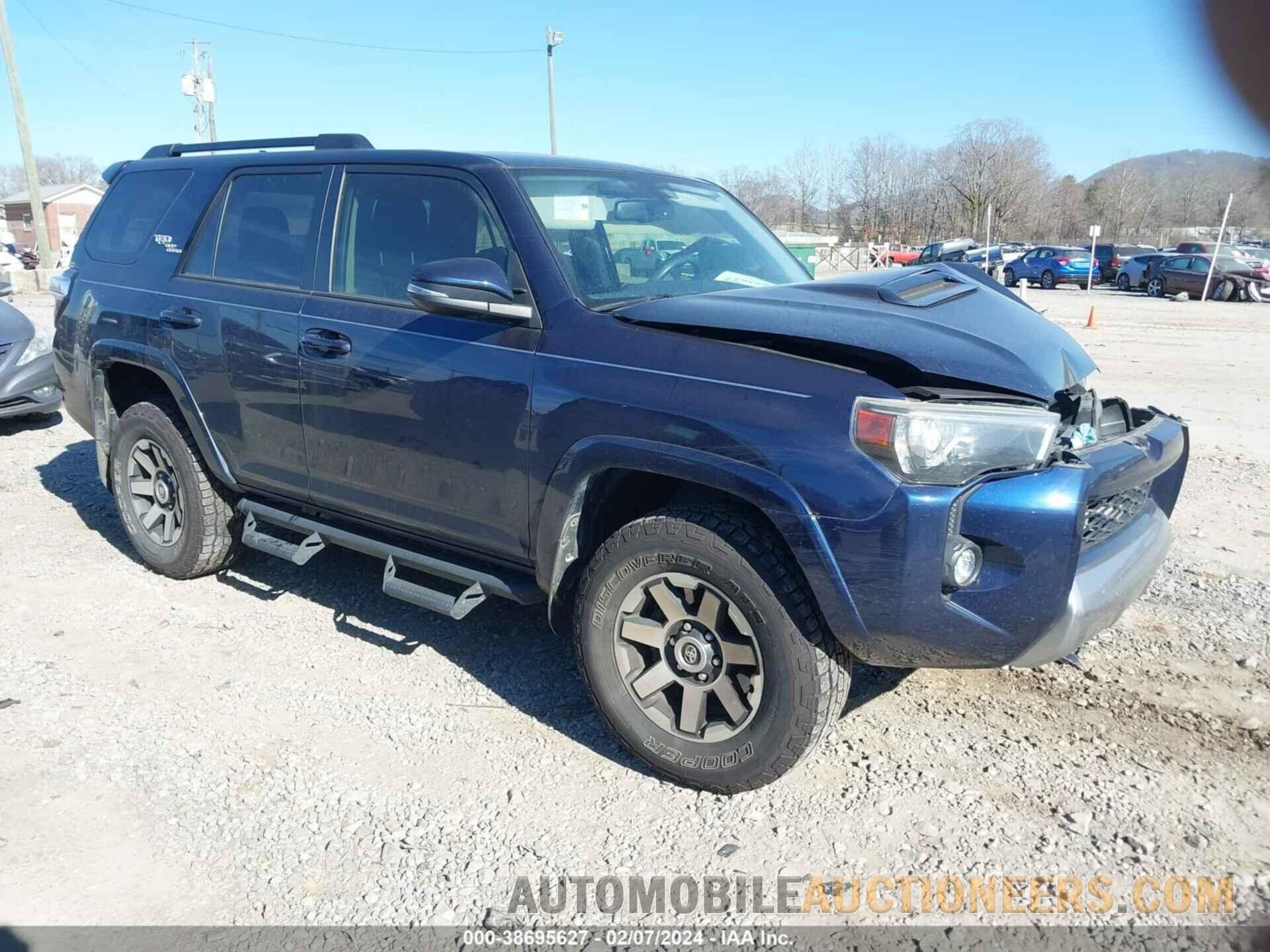 JTEBU5JRXK5645683 TOYOTA 4RUNNER 2019