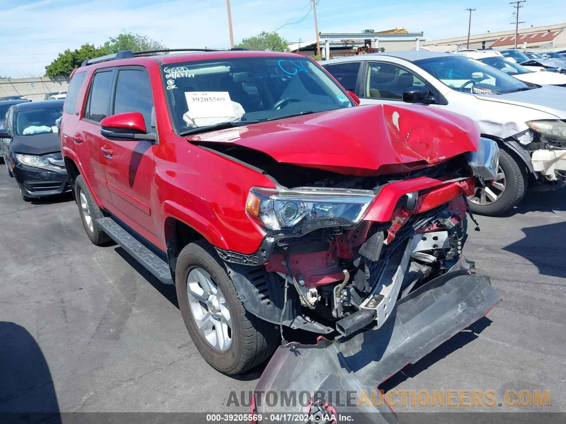 JTEBU5JRXK5676044 TOYOTA 4RUNNER 2019