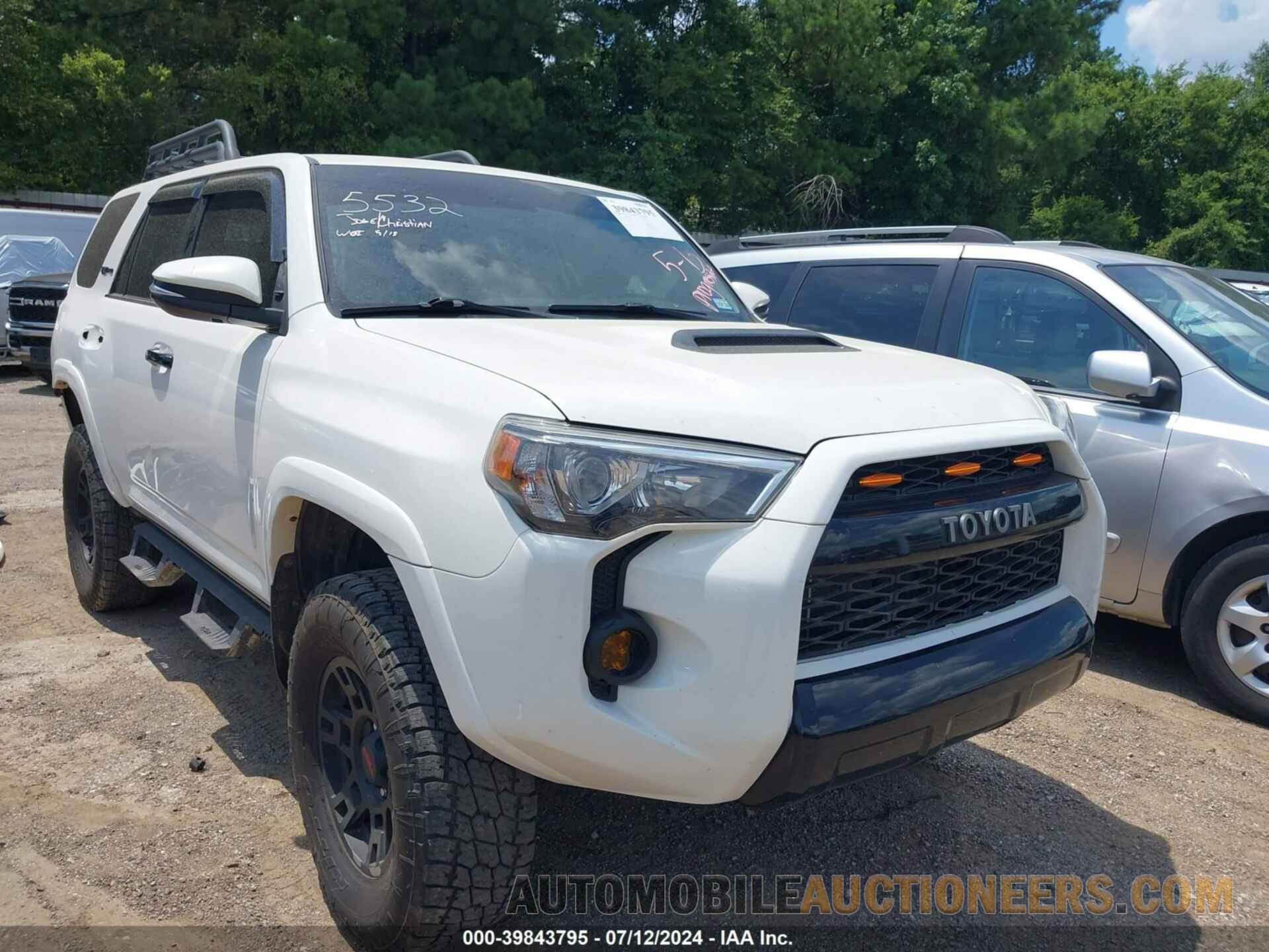 JTEBU5JRXK5700326 TOYOTA 4RUNNER 2019