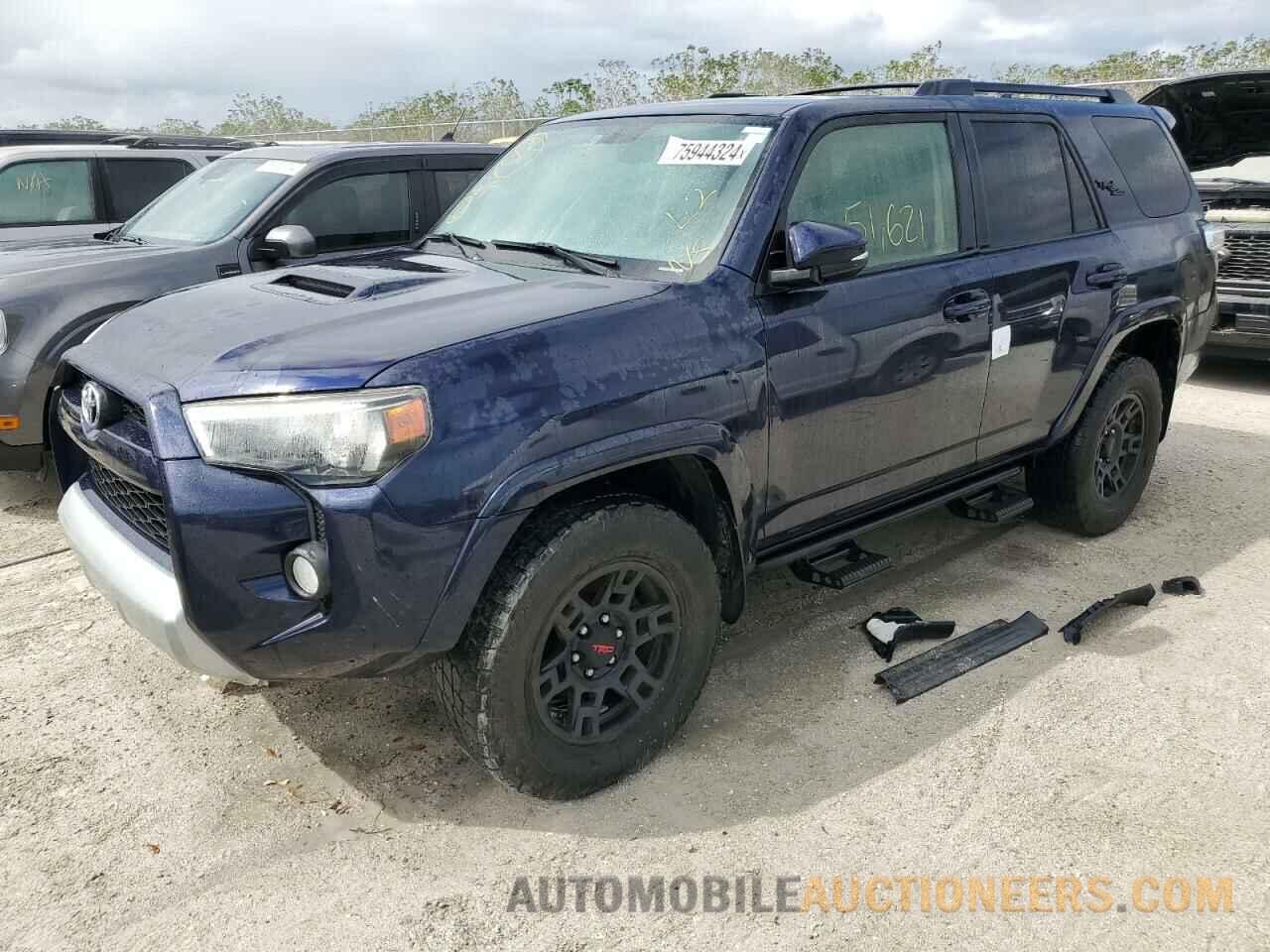 JTEBU5JRXK5728580 TOYOTA 4RUNNER 2019