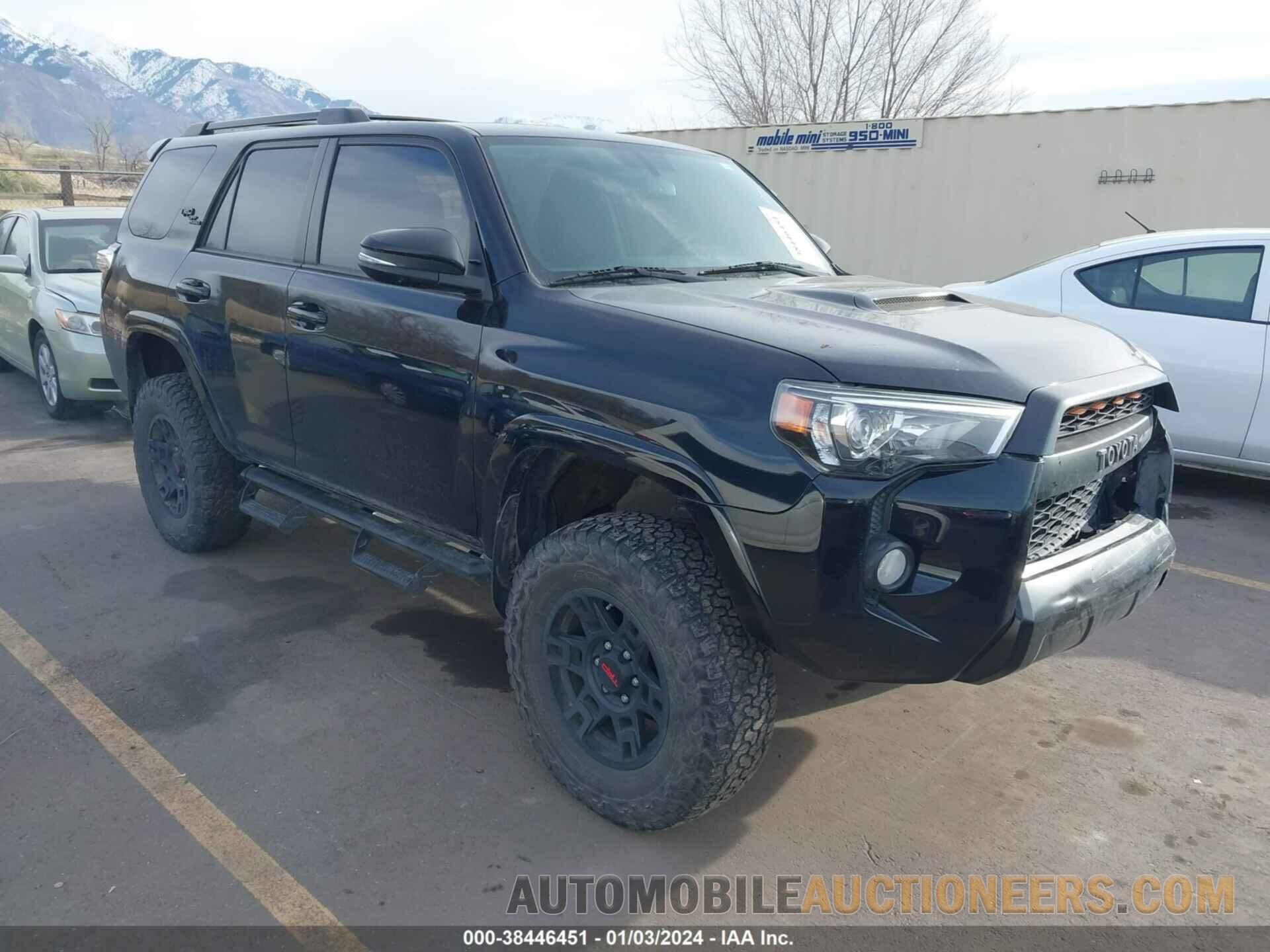 JTEBU5JRXK5728935 TOYOTA 4RUNNER 2019