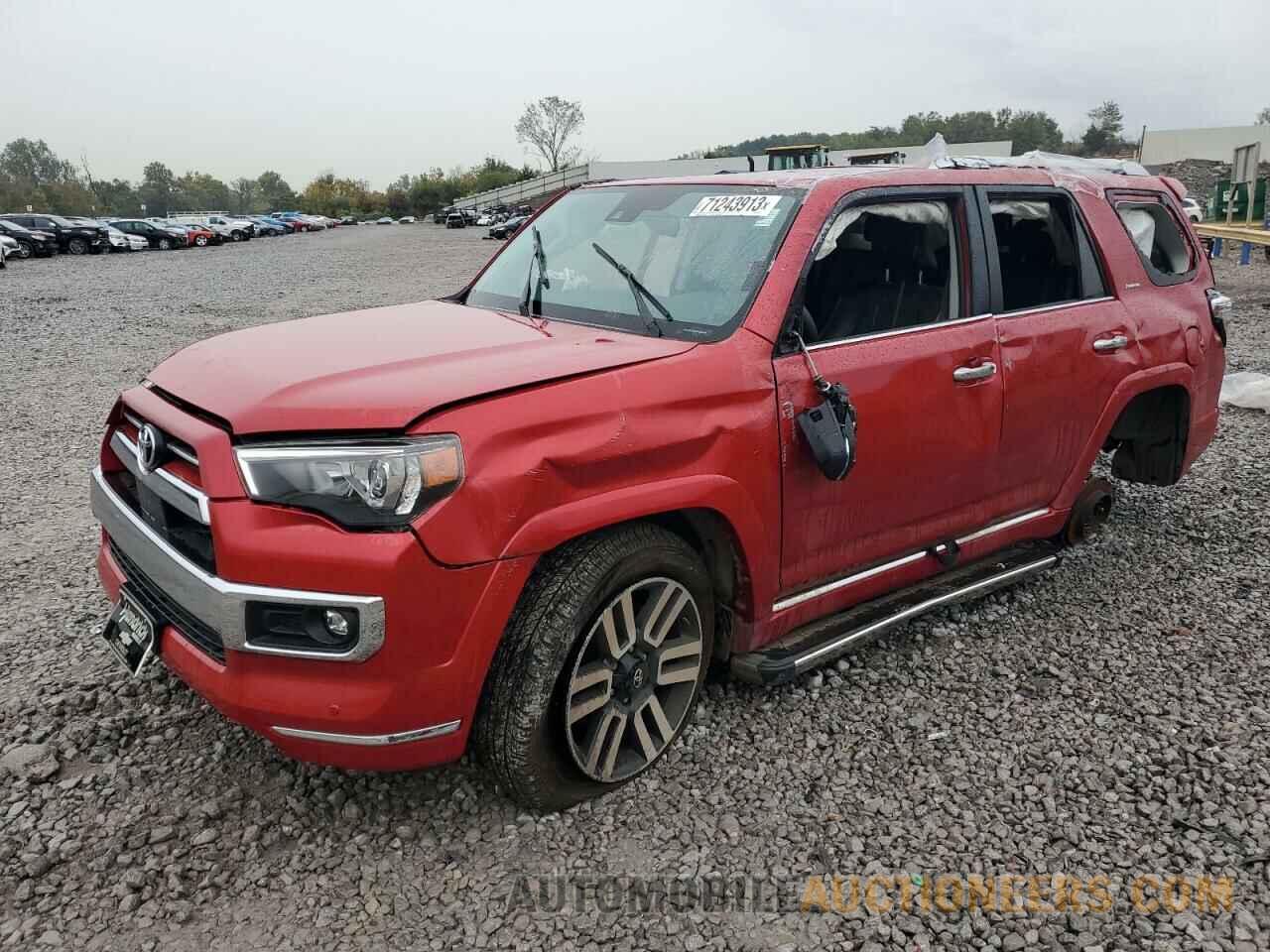 JTEDU5JR4M5231536 TOYOTA 4RUNNER 2021