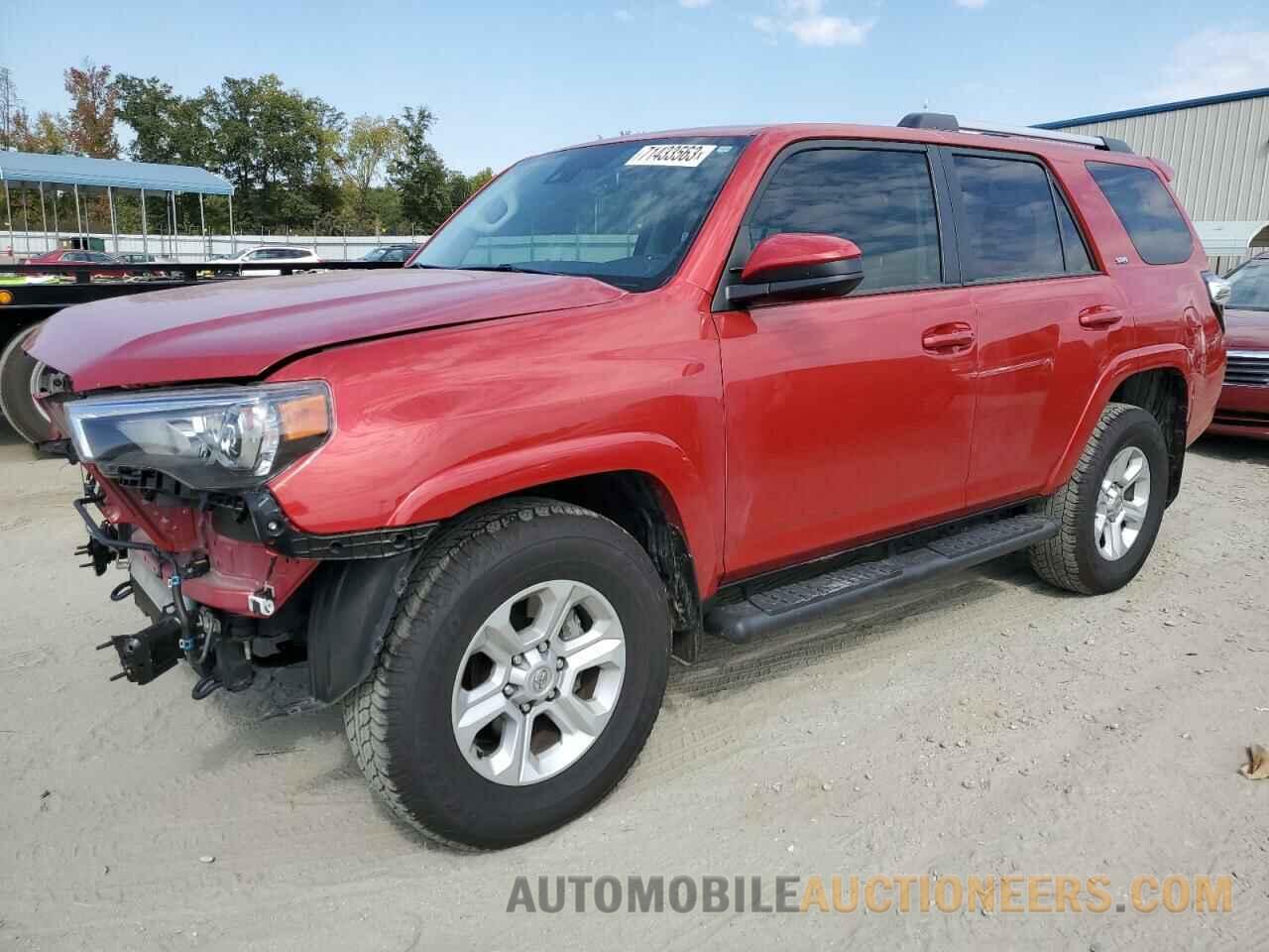 JTEEU5JR0N5271182 TOYOTA 4RUNNER 2022