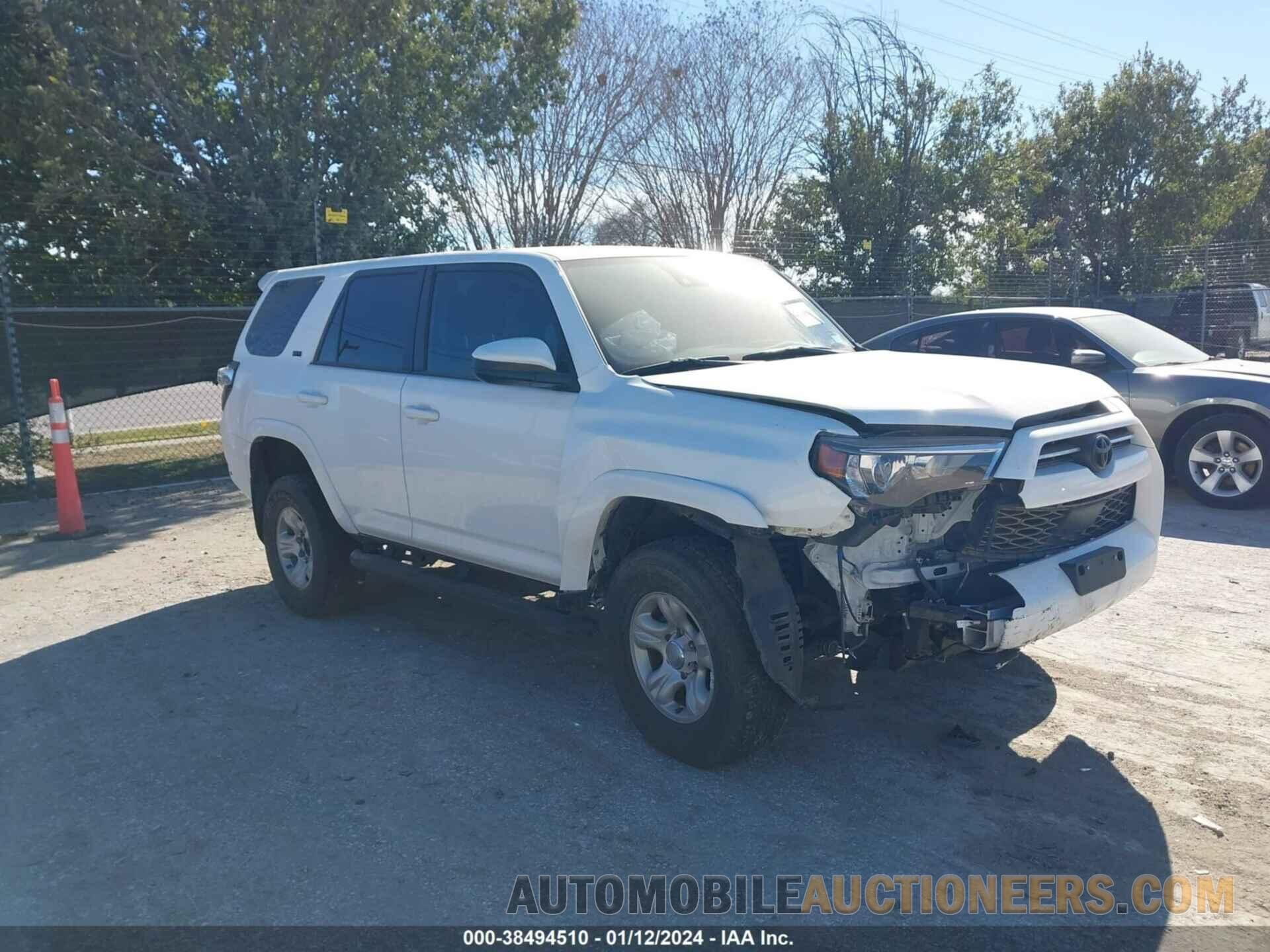 JTEEU5JR2N5259308 TOYOTA 4RUNNER 2022