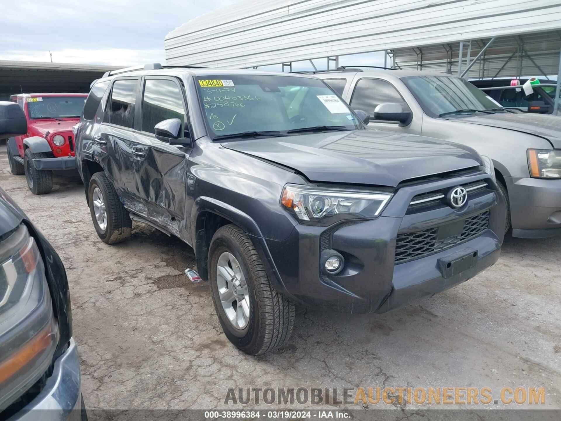 JTEEU5JR5N5258766 TOYOTA 4RUNNER 2022