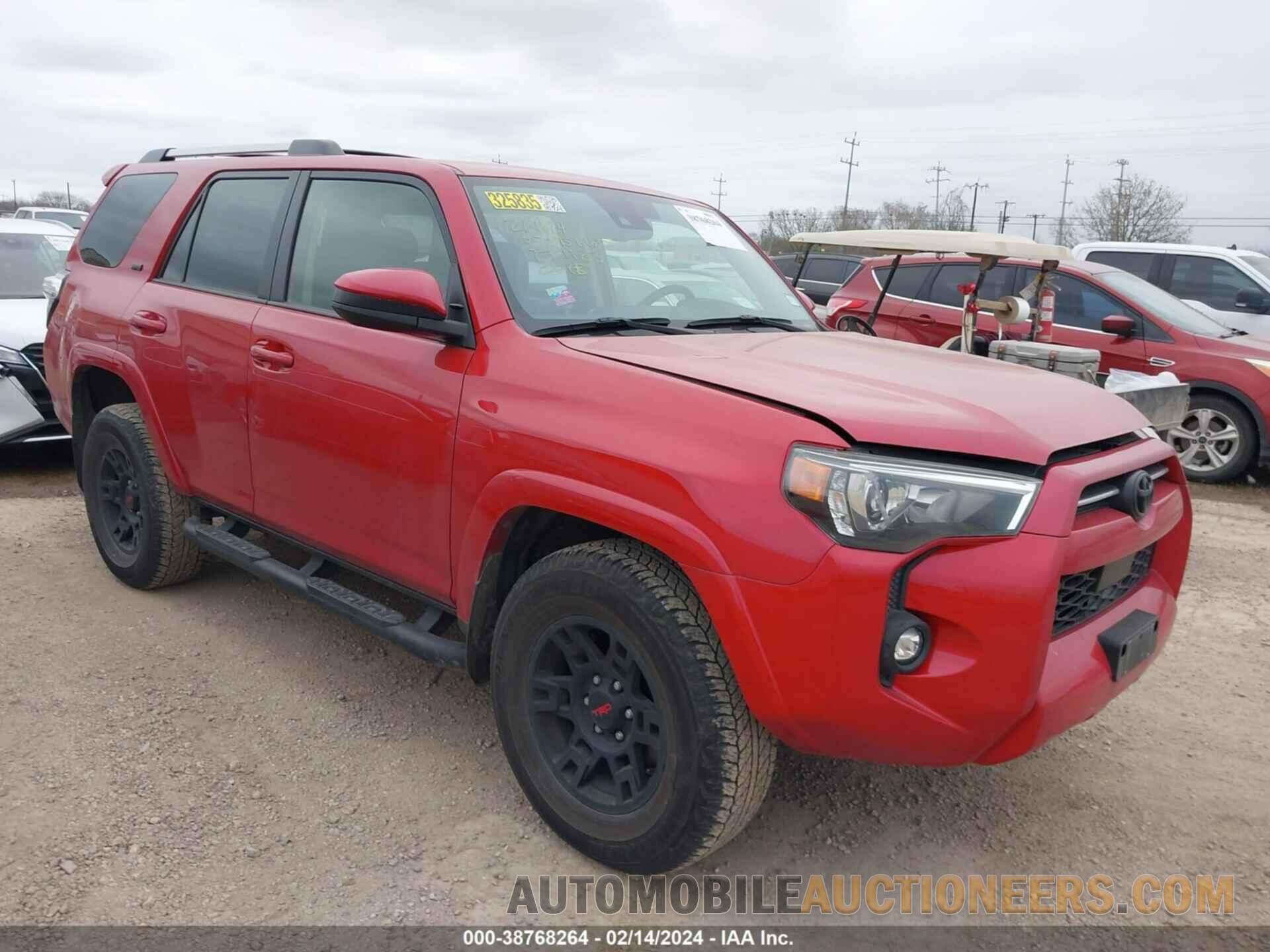 JTEEU5JRXN5277183 TOYOTA 4RUNNER 2022