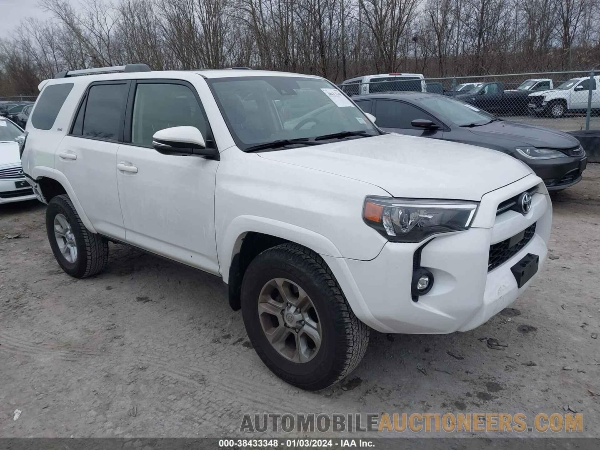 JTEFU5JR1M5249257 TOYOTA 4RUNNER 2021