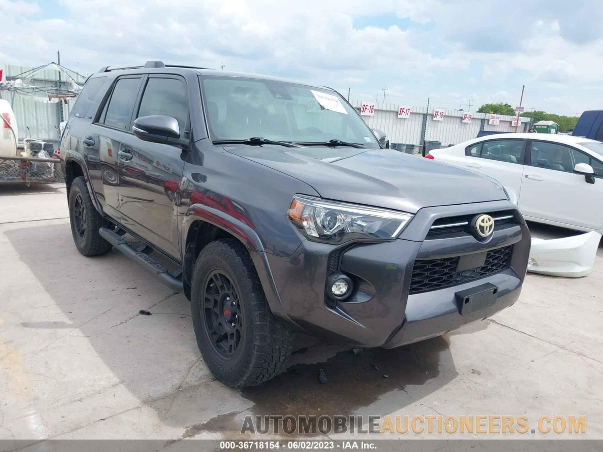 JTEFU5JRXM5233851 TOYOTA 4RUNNER 2021