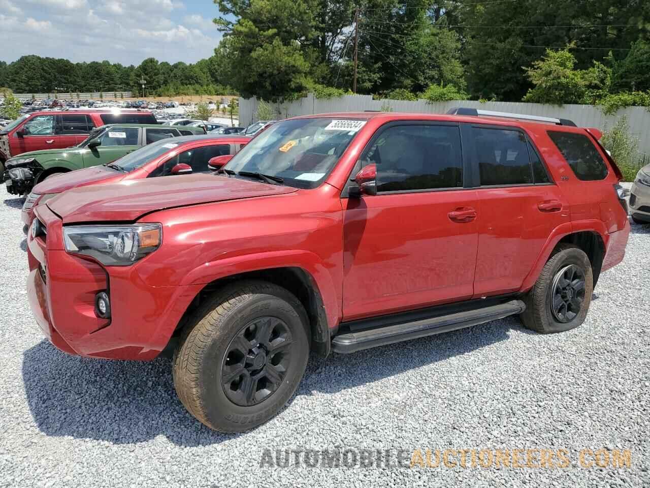 JTEFU5JRXM5239763 TOYOTA 4RUNNER 2021