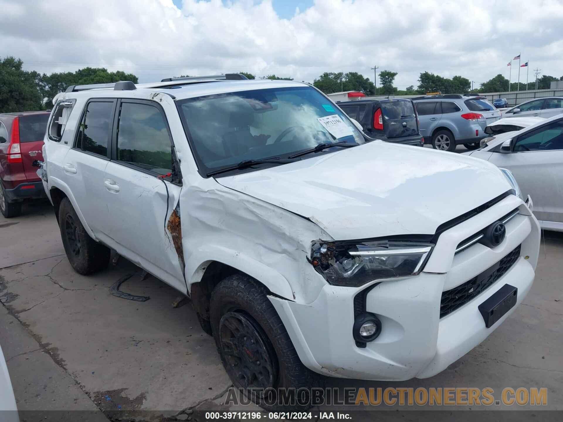 JTEFU5JRXM5243988 TOYOTA 4RUNNER 2021