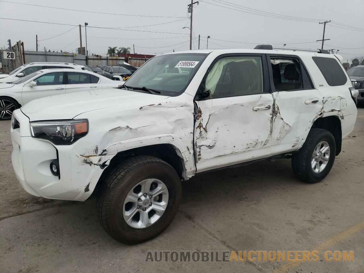 JTEFU5JRXM5246194 TOYOTA 4RUNNER 2021