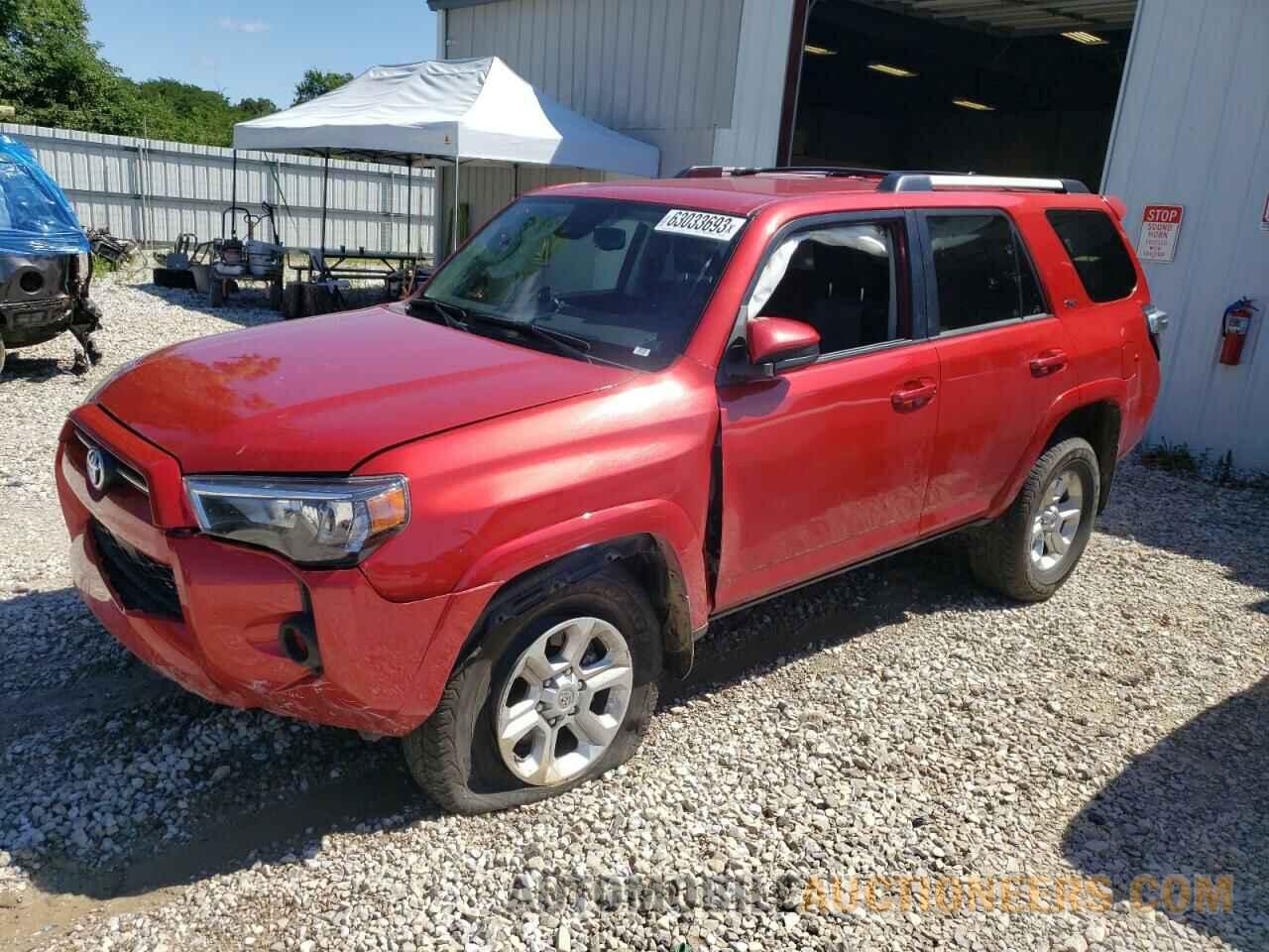 JTEMU5JR5N6016162 TOYOTA 4RUNNER 2022