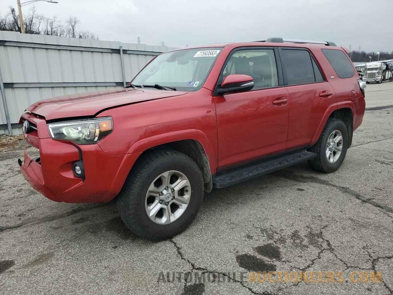 JTENU5JR3N5987686 TOYOTA 4RUNNER 2022