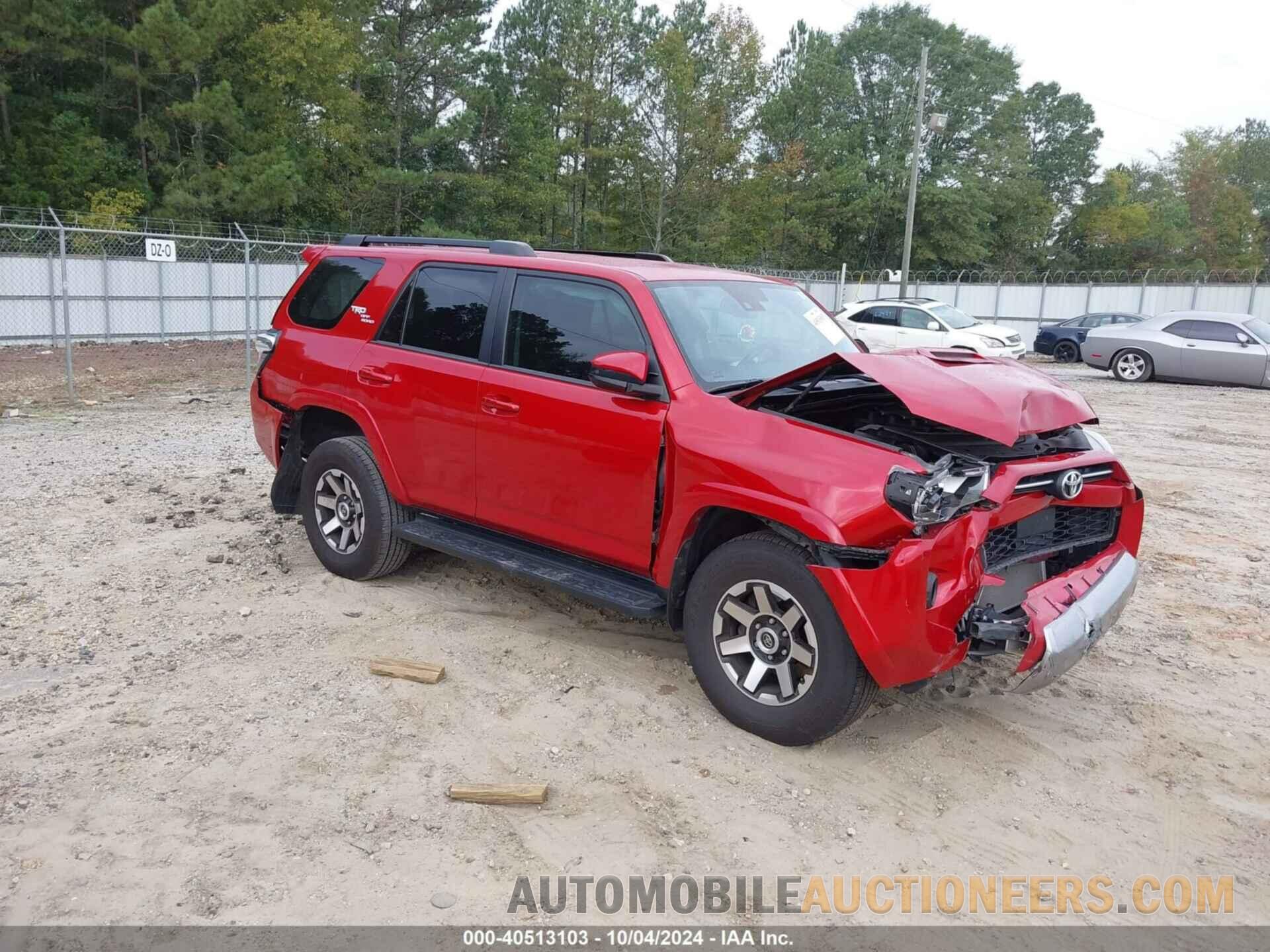 JTEPU5JR6M5927697 TOYOTA 4RUNNER 2021