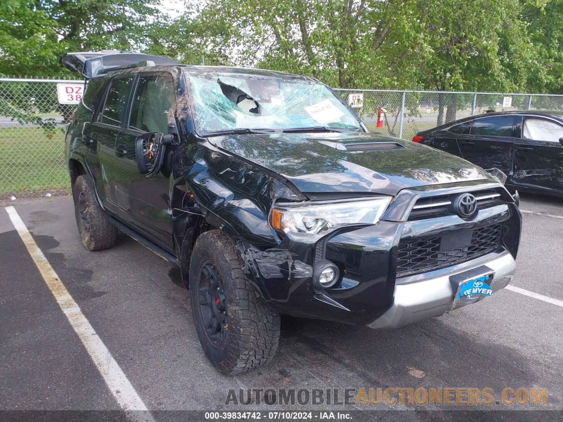 JTERU5JR1N5987722 TOYOTA 4RUNNER 2022