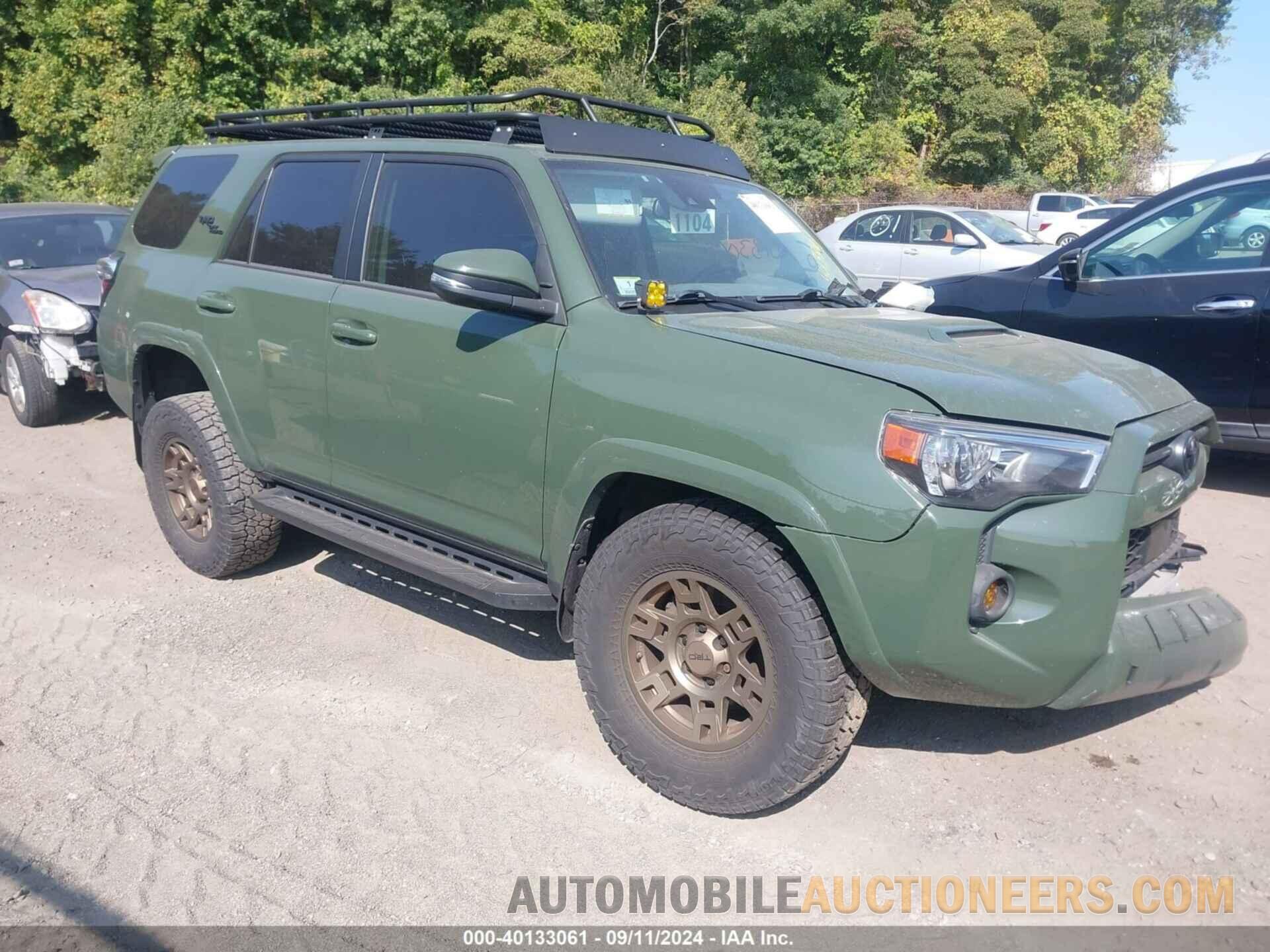 JTERU5JR2N5988507 TOYOTA 4RUNNER 2022