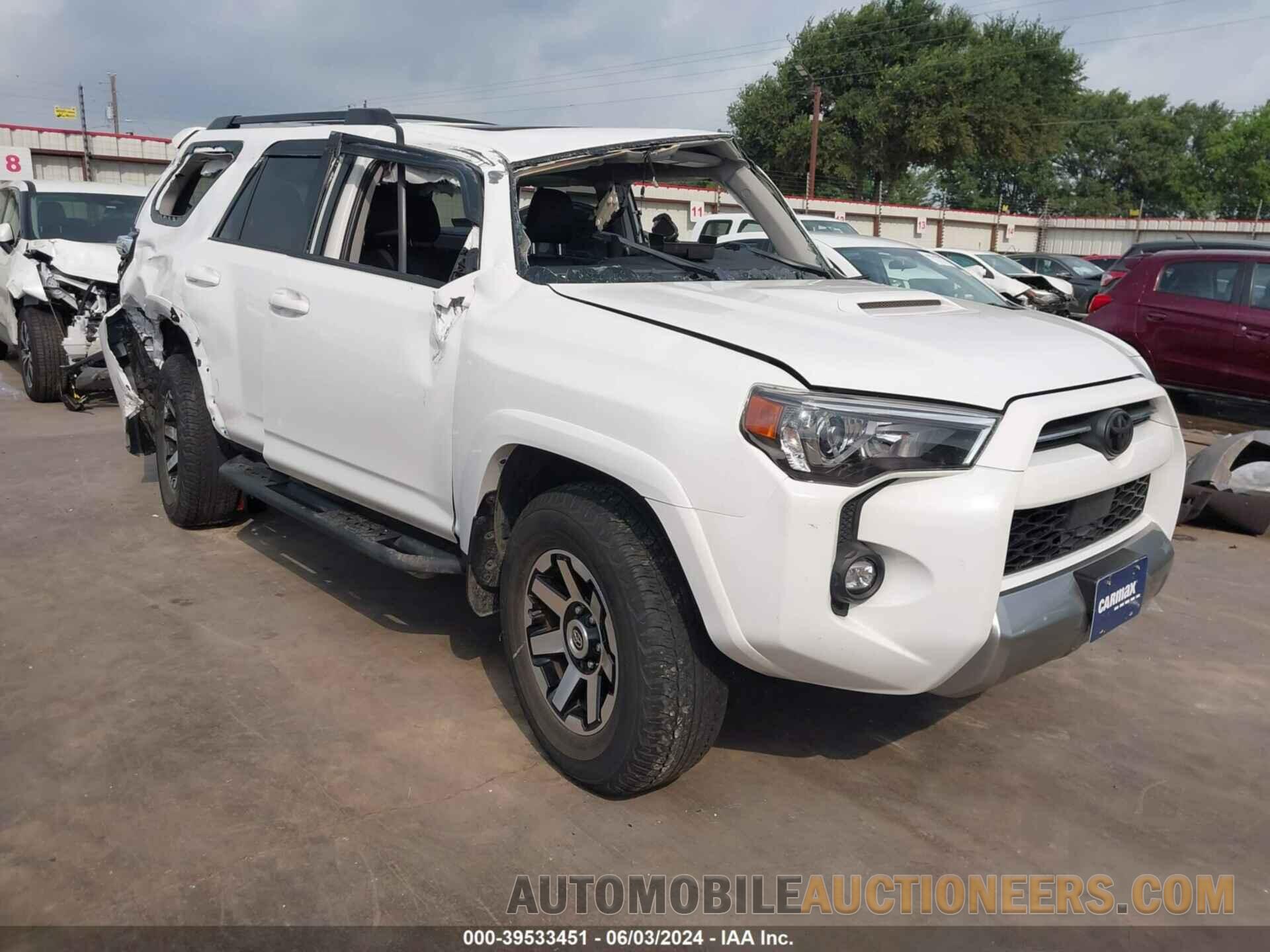 JTERU5JR8M5840151 TOYOTA 4RUNNER 2021