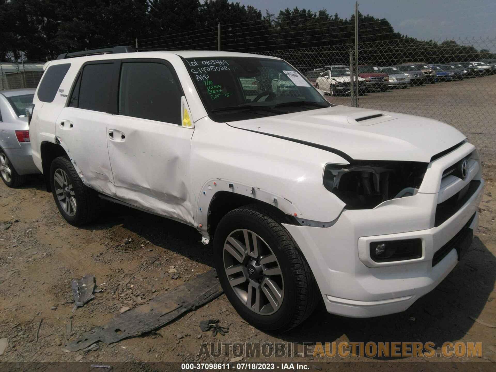 JTESU5JR1N5986944 TOYOTA 4RUNNER 2022