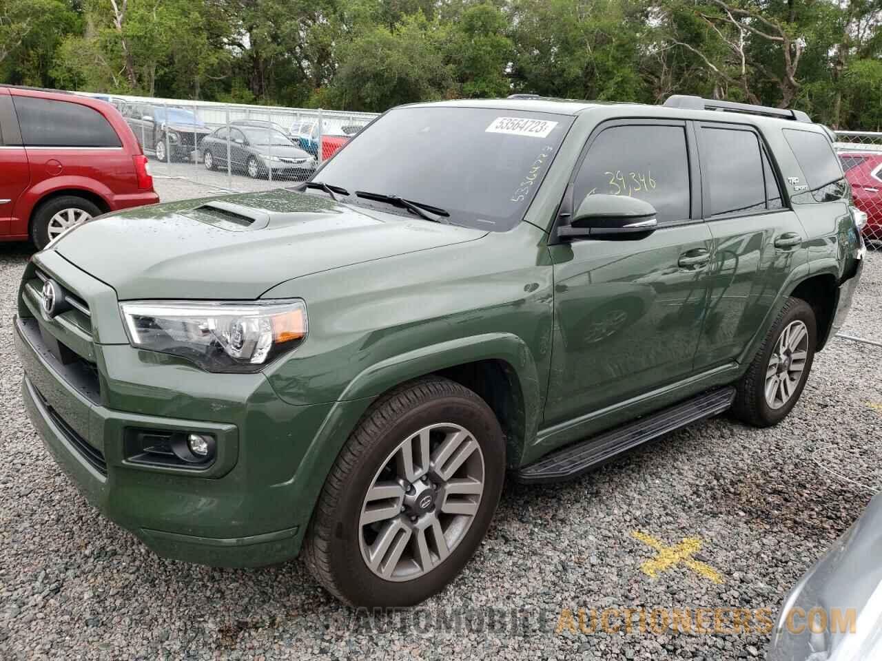 JTESU5JR1N6016621 TOYOTA 4RUNNER 2022