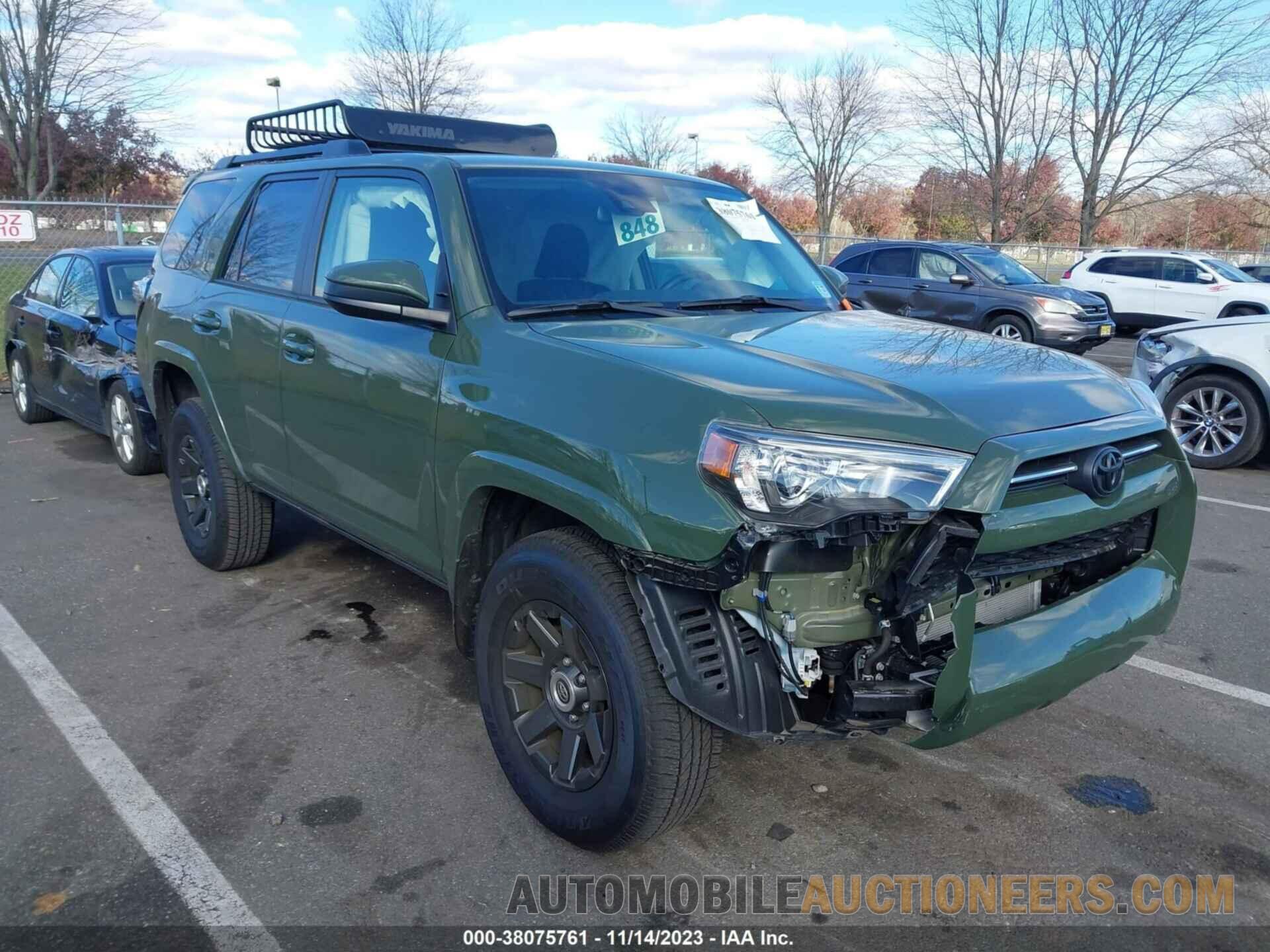 JTETU5JR5N6072985 TOYOTA 4RUNNER 2022