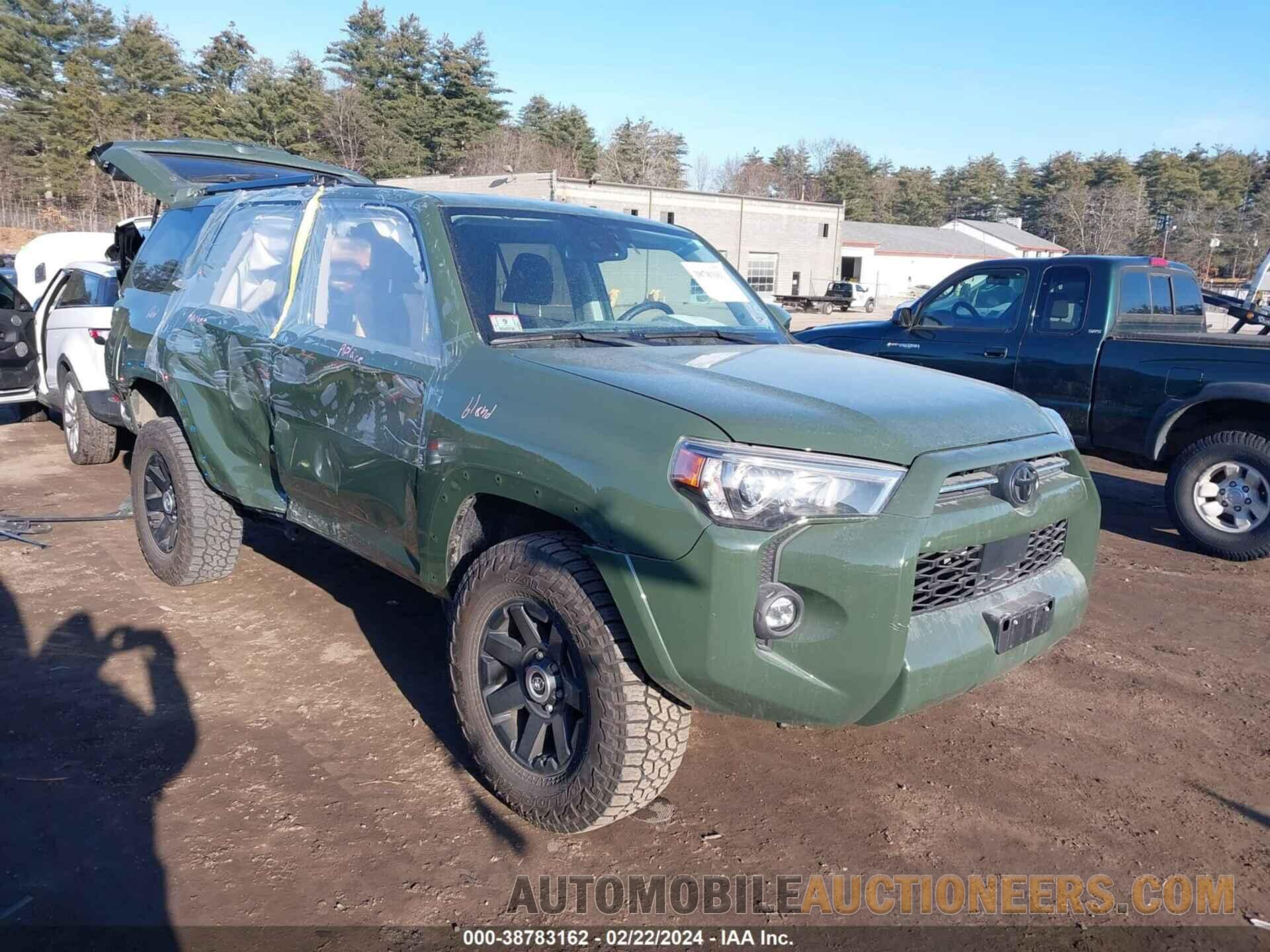 JTETU5JR9N6082614 TOYOTA 4RUNNER 2022