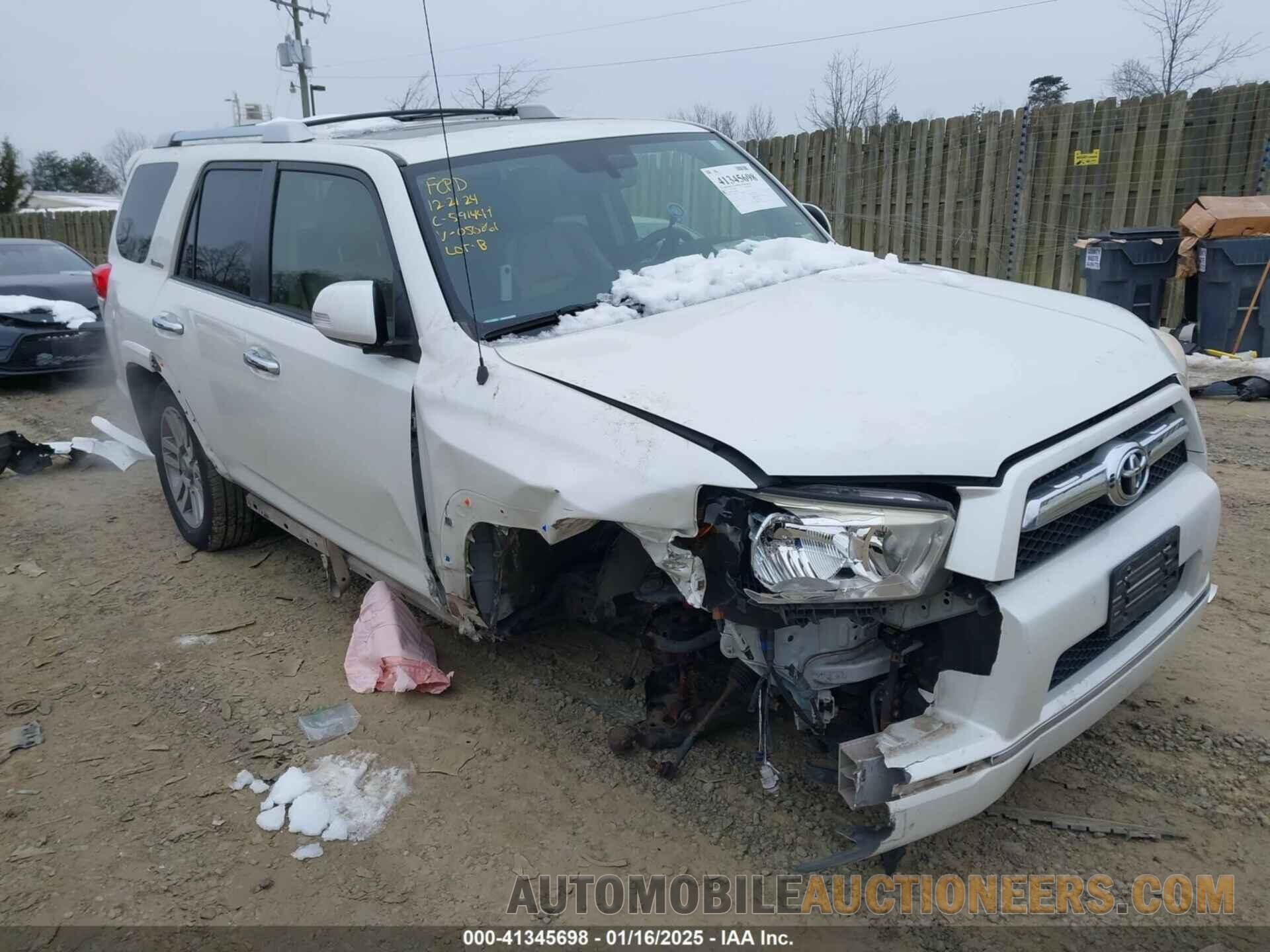 JTEZU5JR0D5050861 TOYOTA 4RUNNER 2013