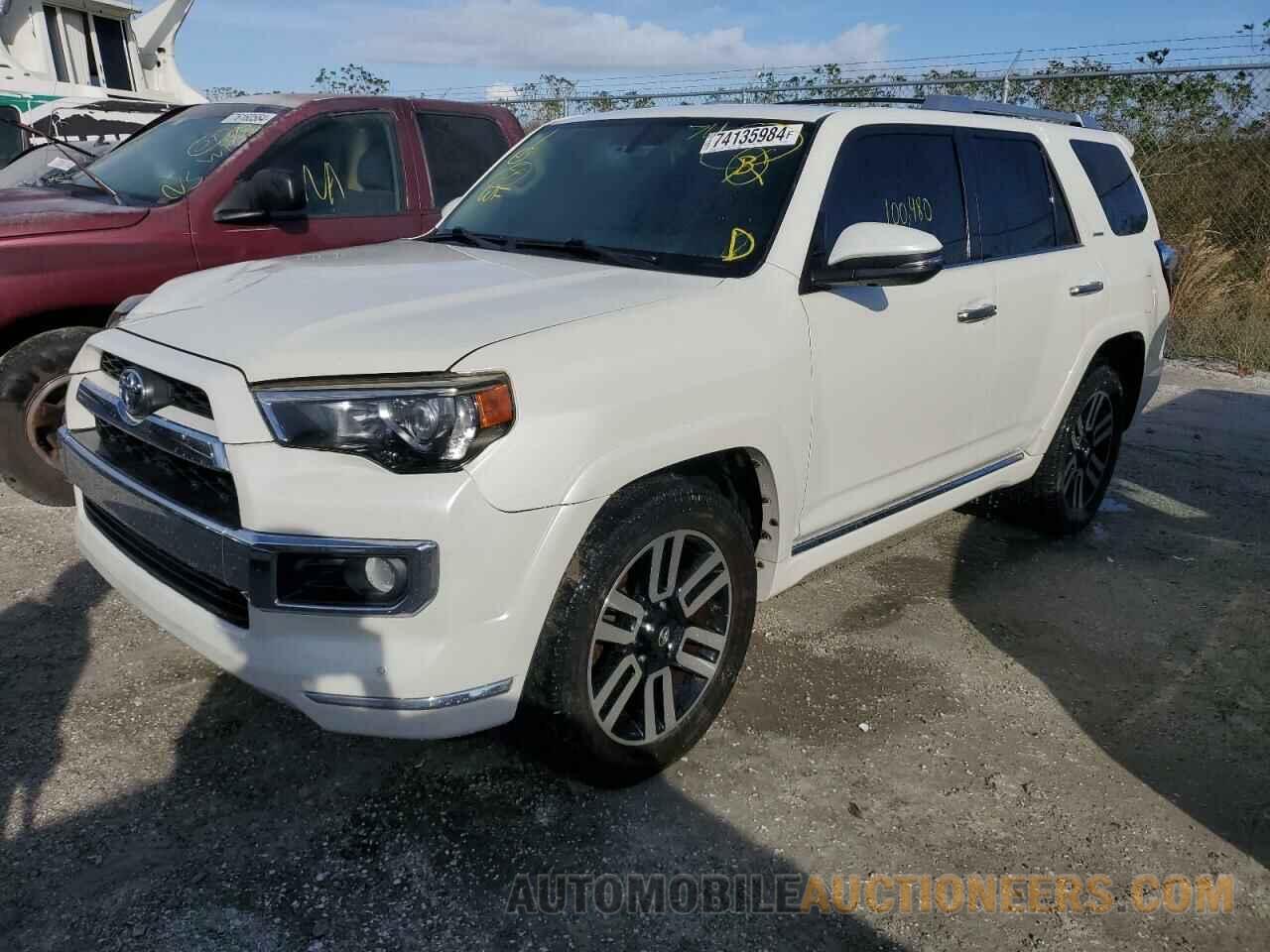 JTEZU5JR0F5099884 TOYOTA 4RUNNER 2015