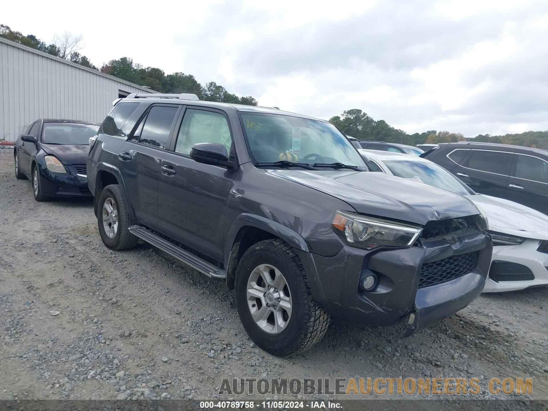 JTEZU5JR0G5133937 TOYOTA 4RUNNER 2016