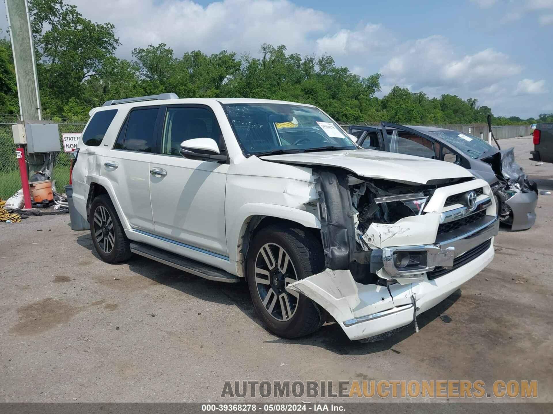 JTEZU5JR0J5190436 TOYOTA 4RUNNER 2018