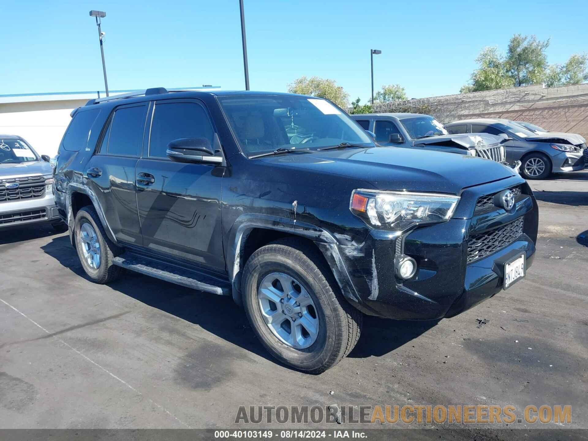 JTEZU5JR0K5207799 TOYOTA 4RUNNER 2019