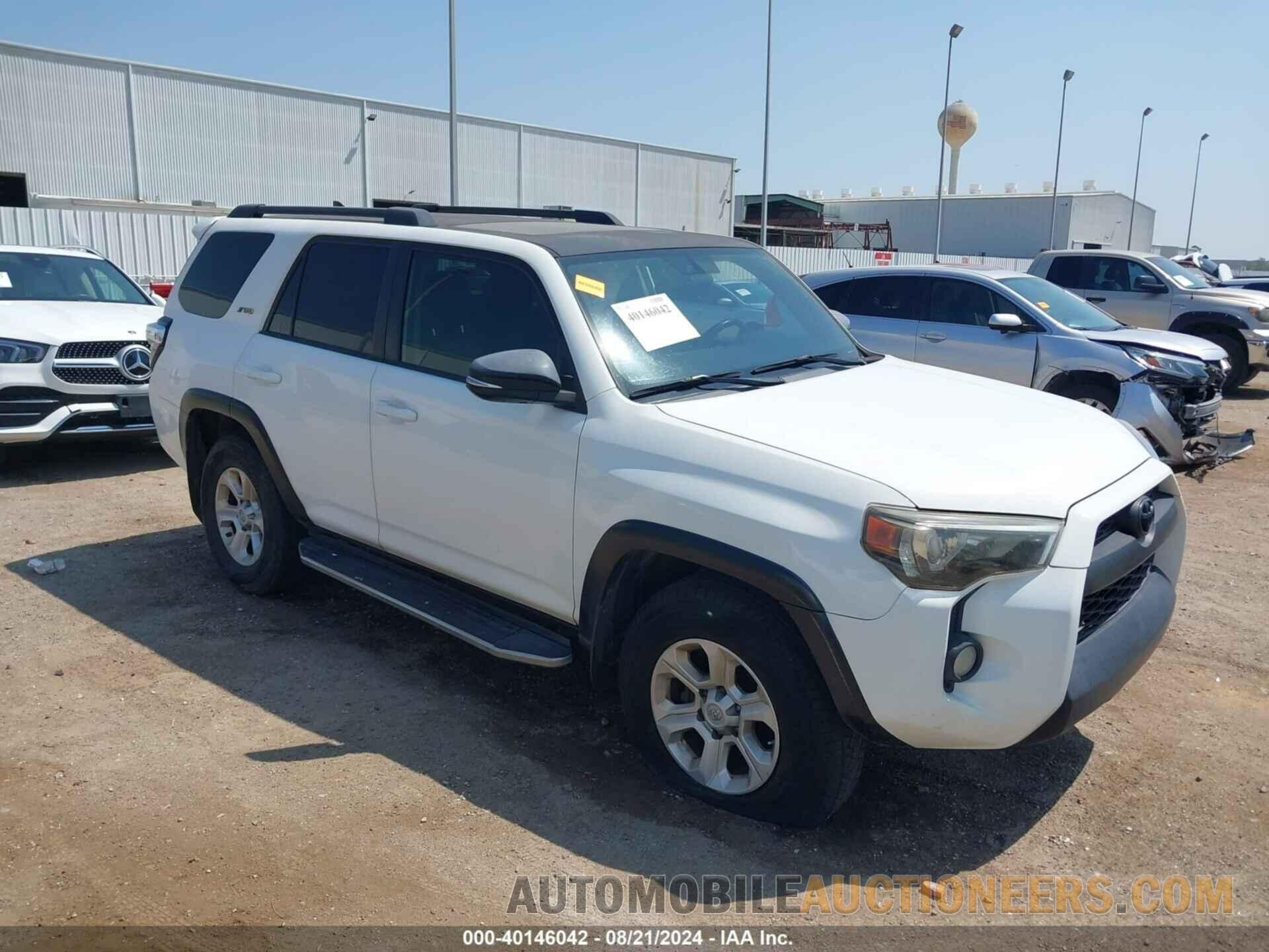 JTEZU5JR1G5112238 TOYOTA 4RUNNER 2016