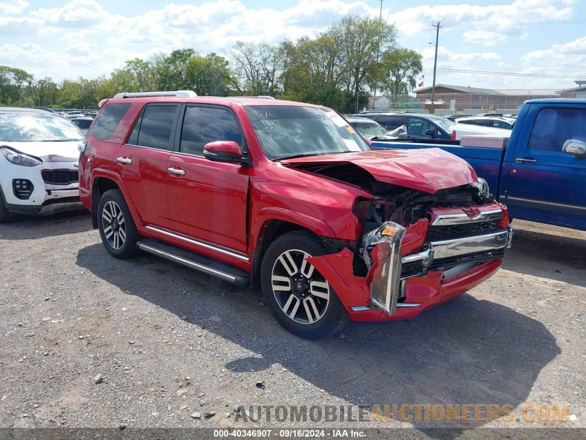 JTEZU5JR1K5209416 TOYOTA 4RUNNER 2019