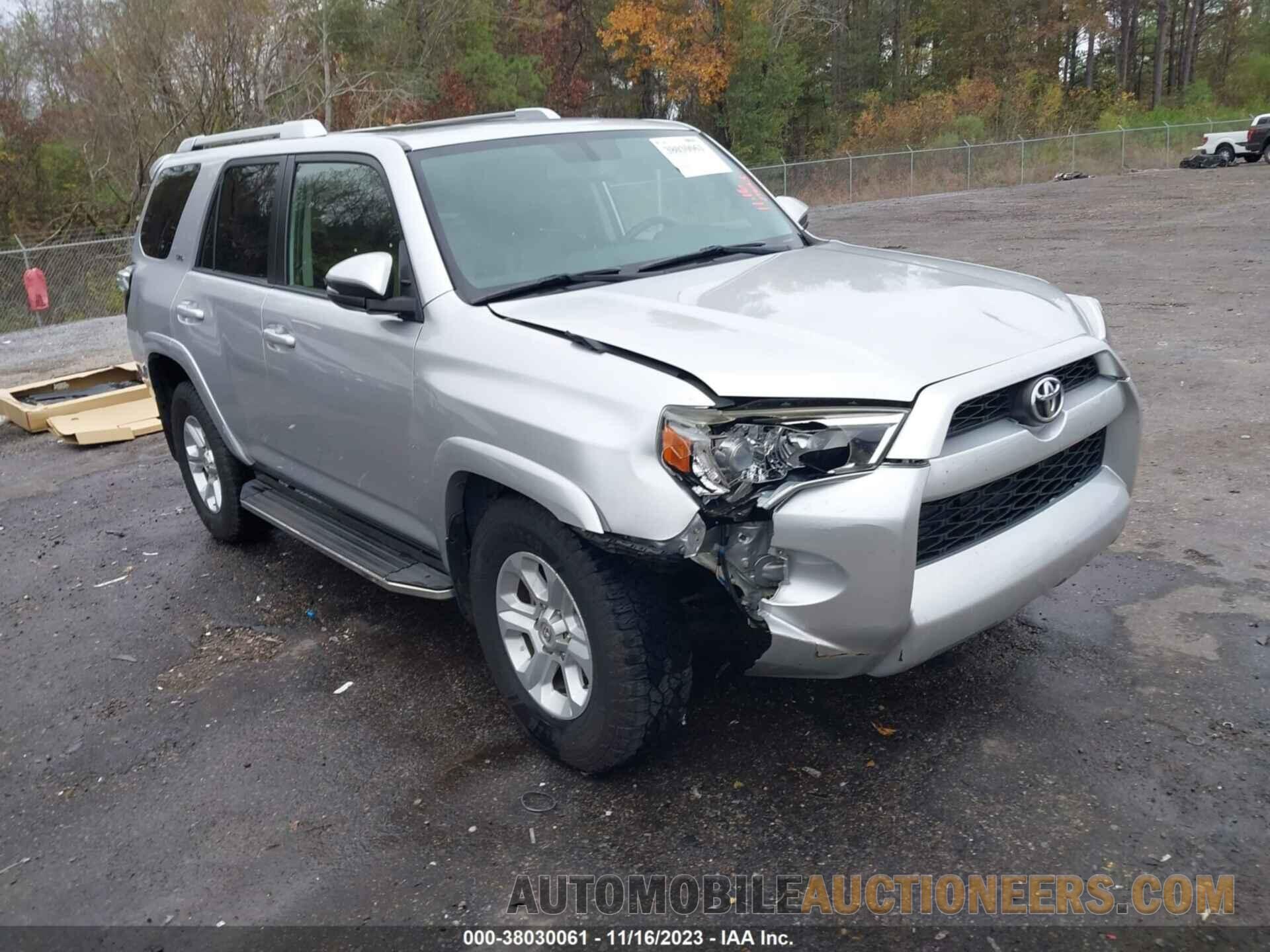 JTEZU5JR2G5125645 TOYOTA 4RUNNER 2016