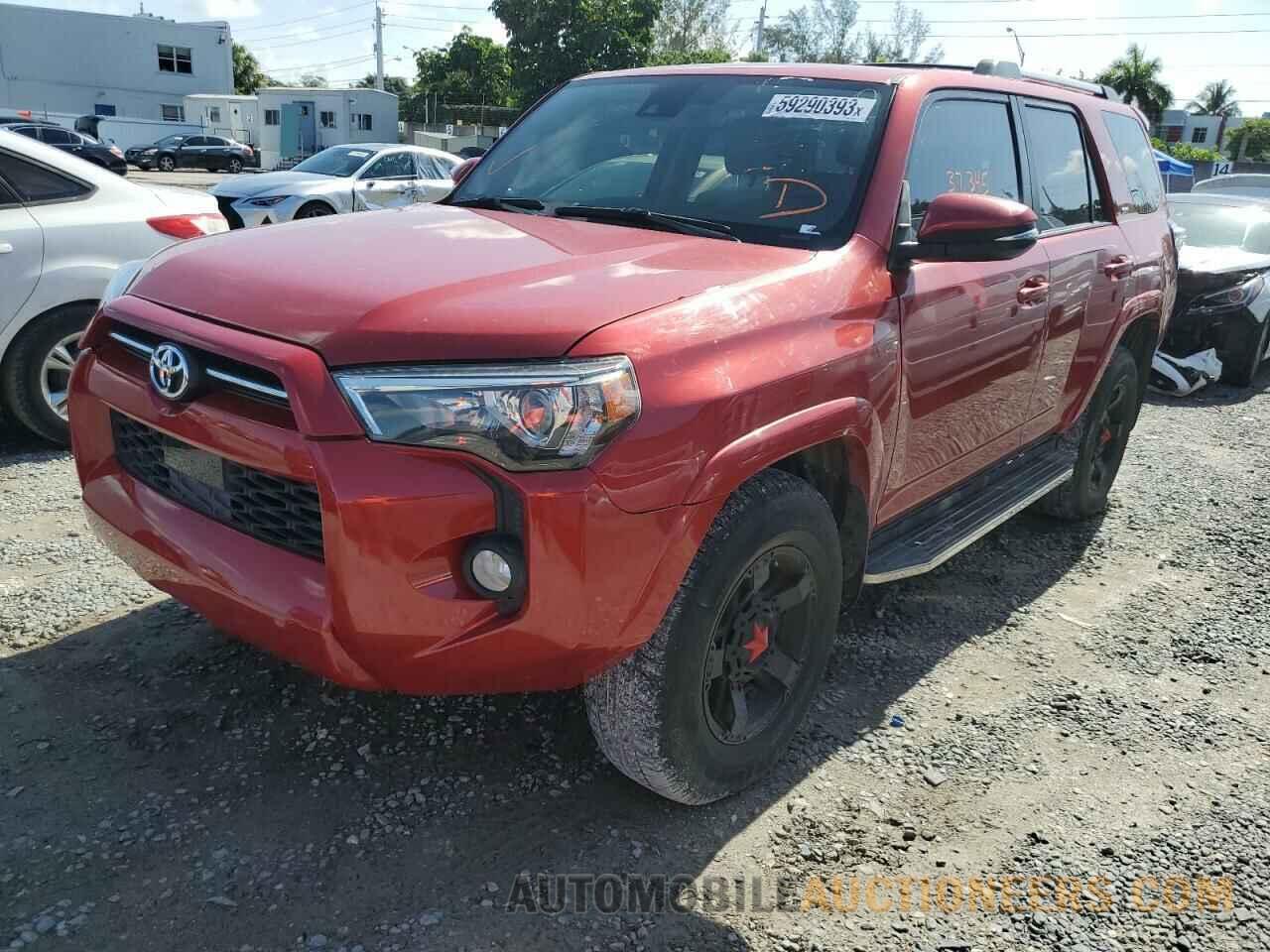 JTEZU5JR2L5221835 TOYOTA 4RUNNER 2020