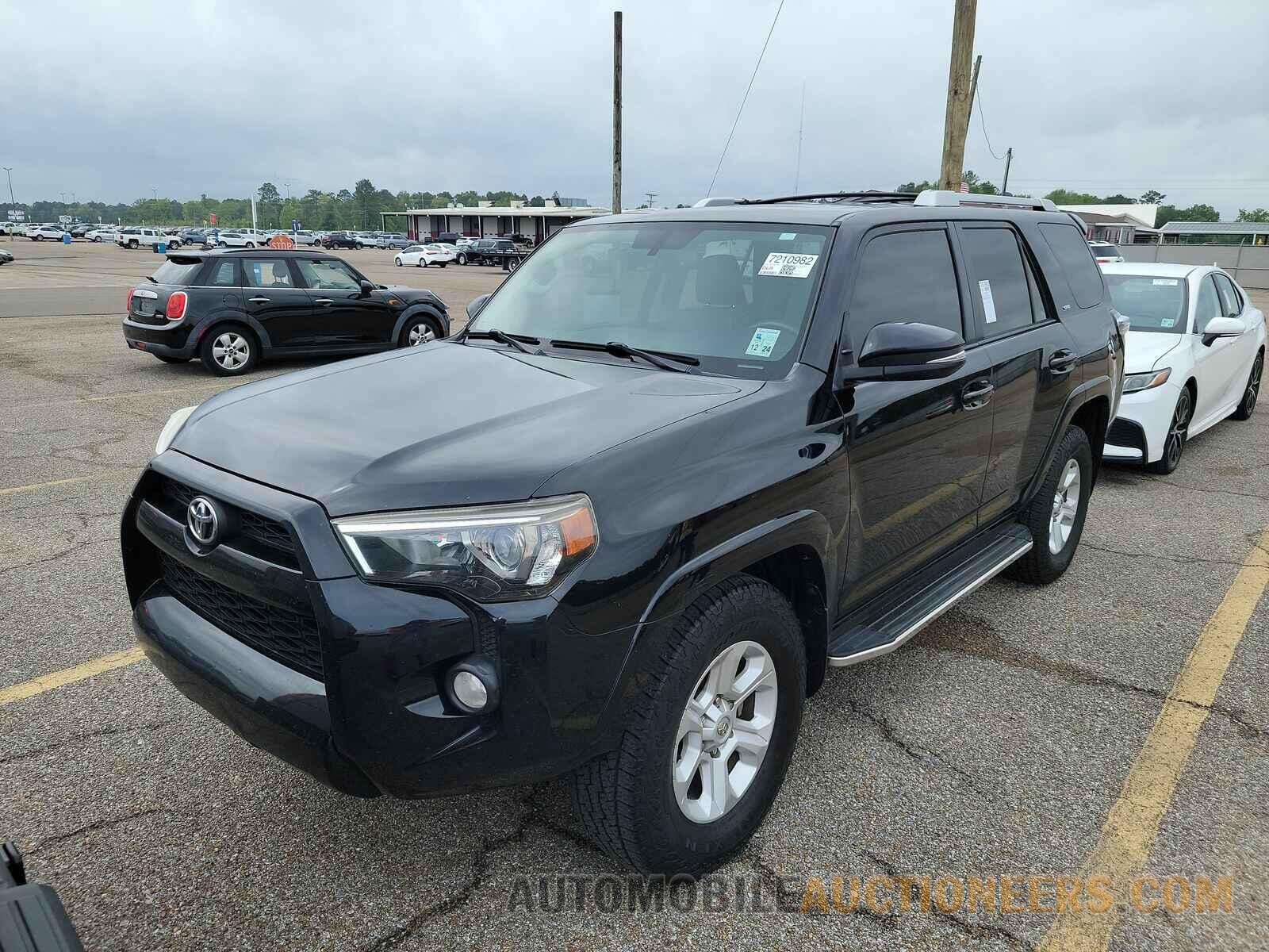 JTEZU5JR3G5130711 Toyota 4Runner SR5 2016