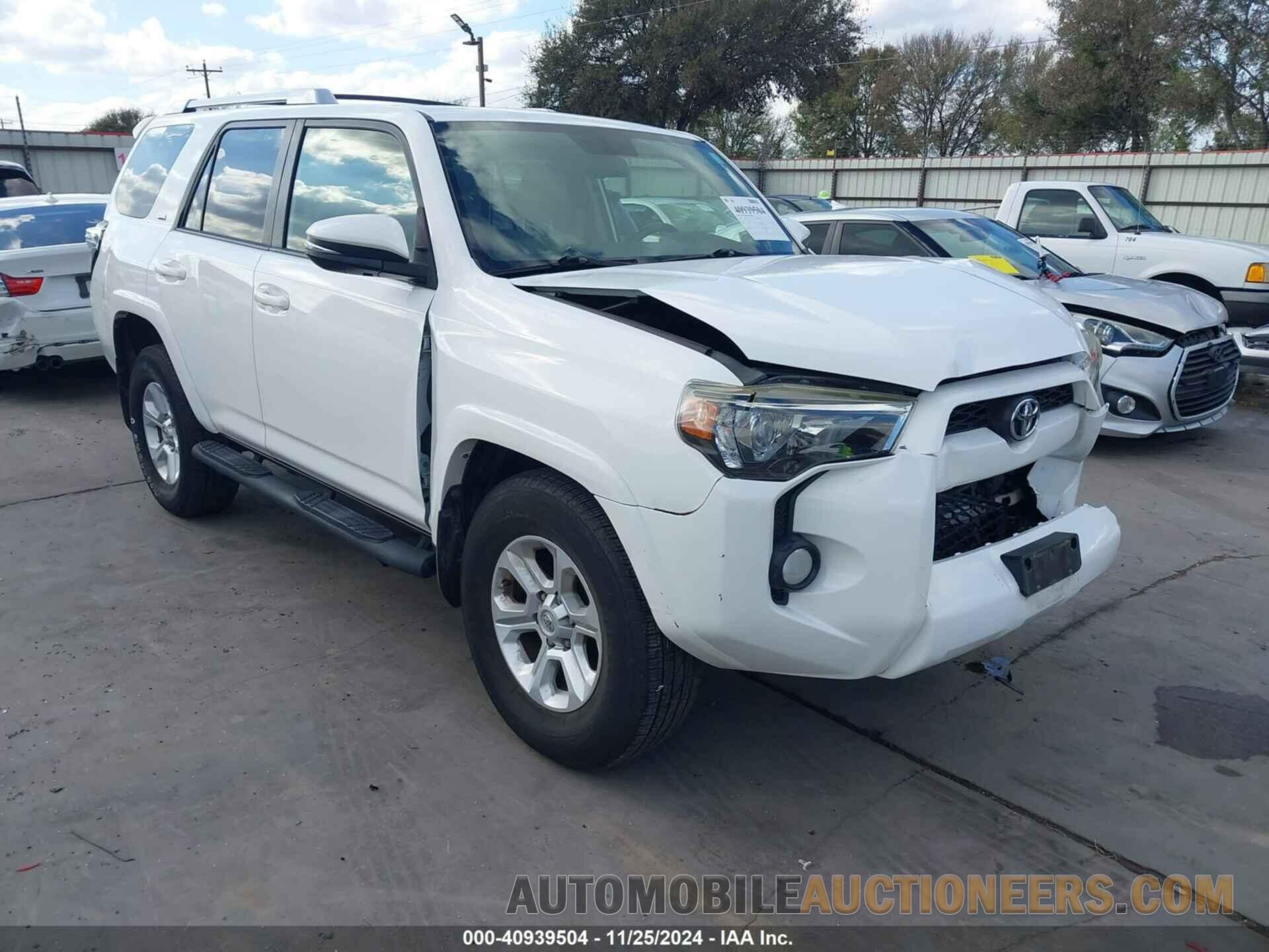 JTEZU5JR3G5131650 TOYOTA 4RUNNER 2016