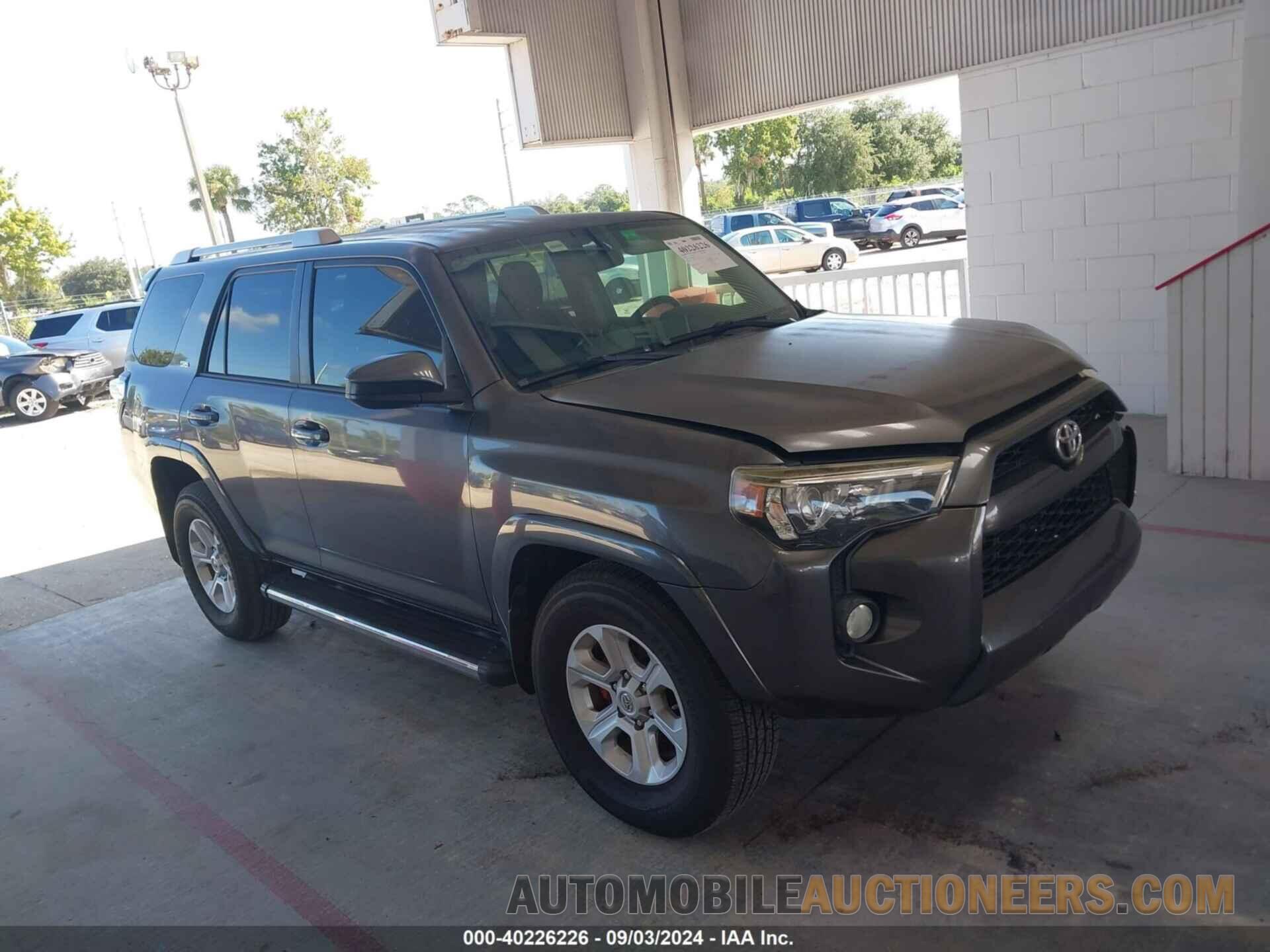 JTEZU5JR3G5137559 TOYOTA 4RUNNER 2016