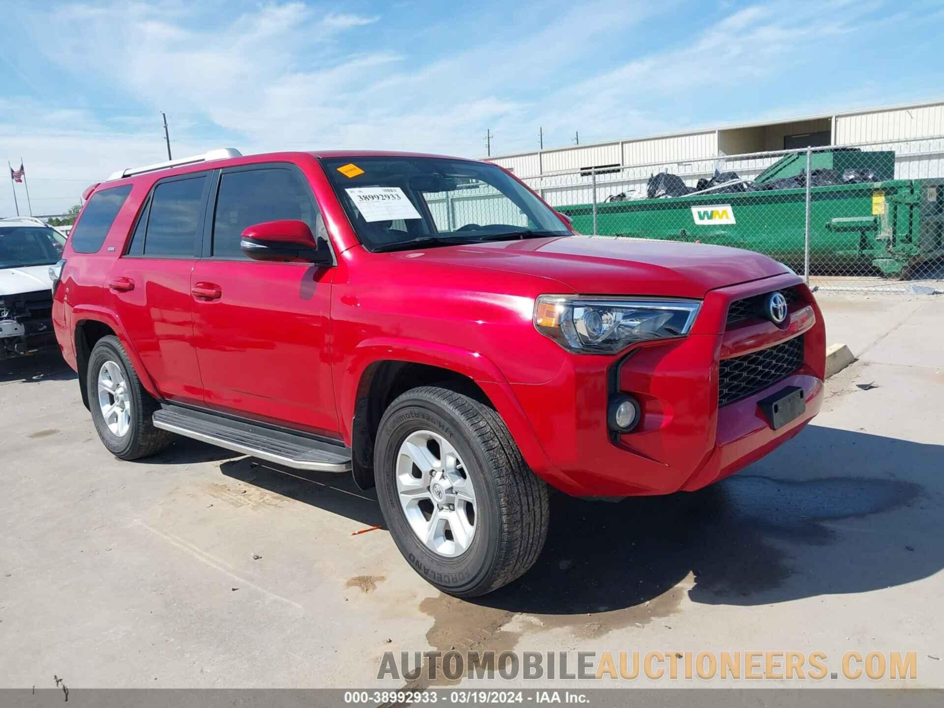 JTEZU5JR3G5141790 TOYOTA 4RUNNER 2016