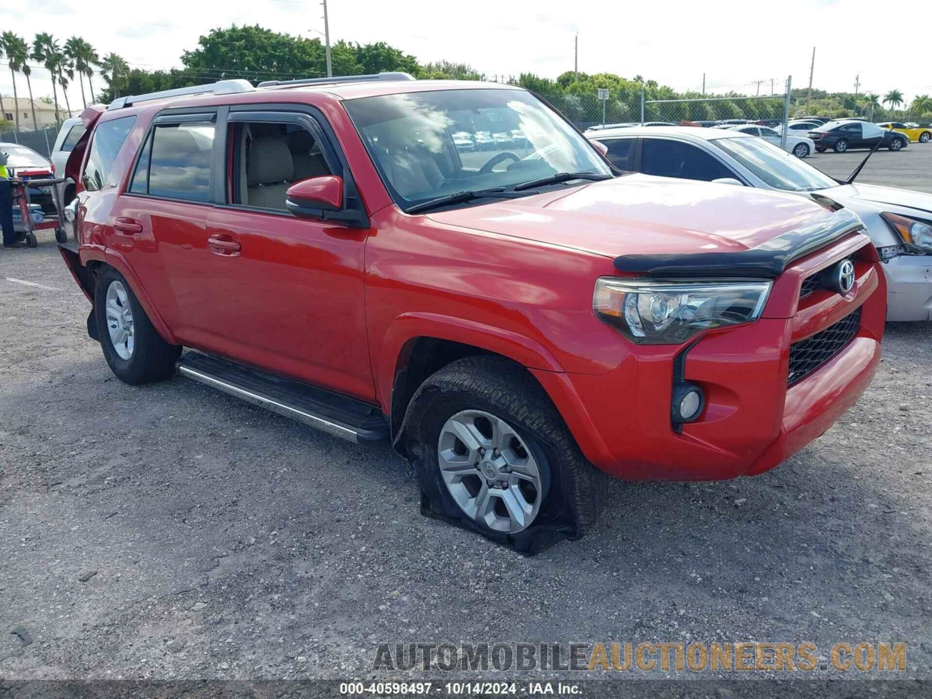 JTEZU5JR3J5185781 TOYOTA 4RUNNER 2018