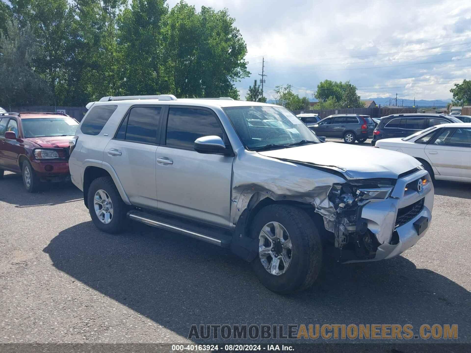 JTEZU5JR4G5120074 TOYOTA 4RUNNER 2016