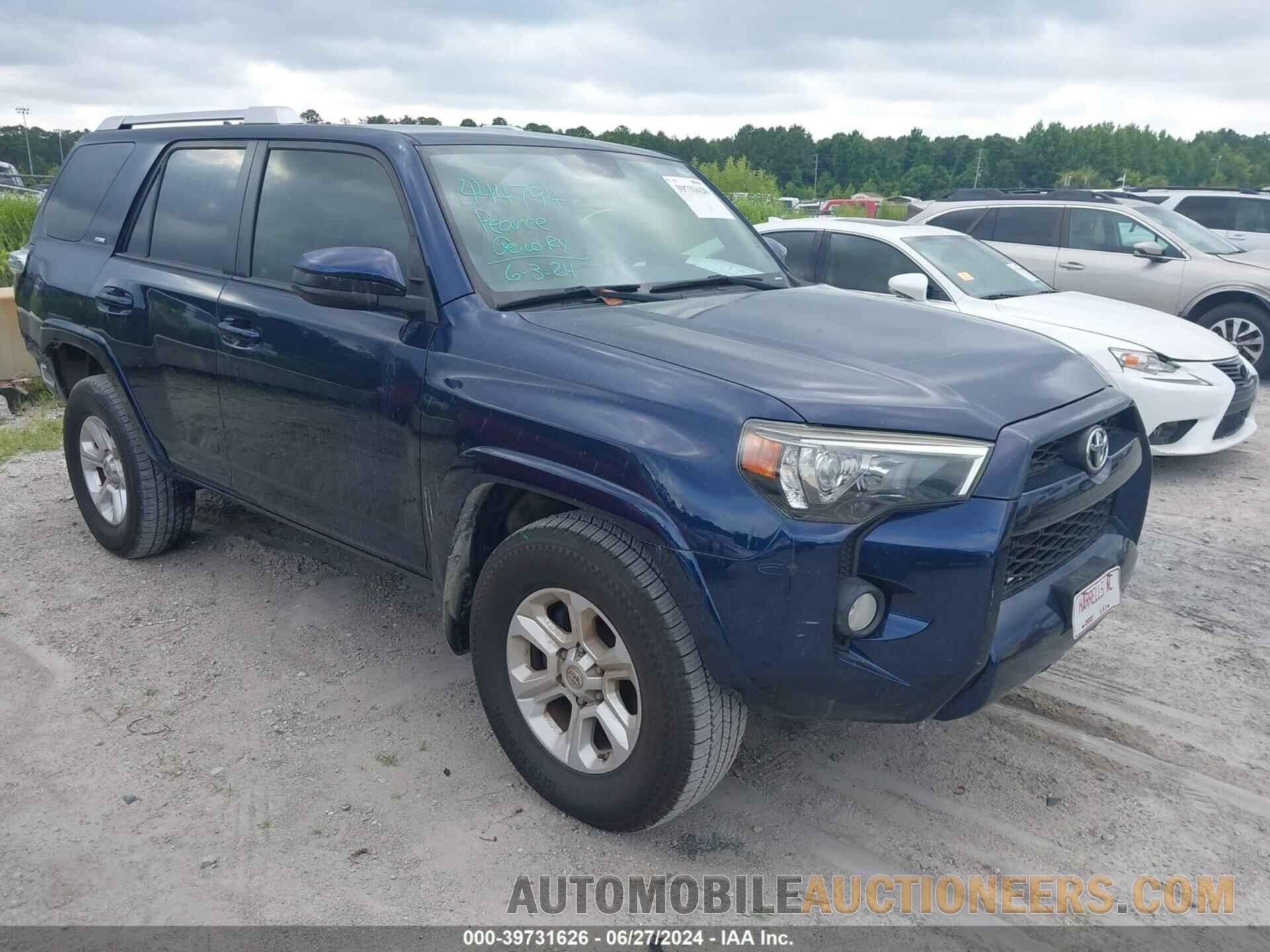 JTEZU5JR4G5143144 TOYOTA 4RUNNER 2016