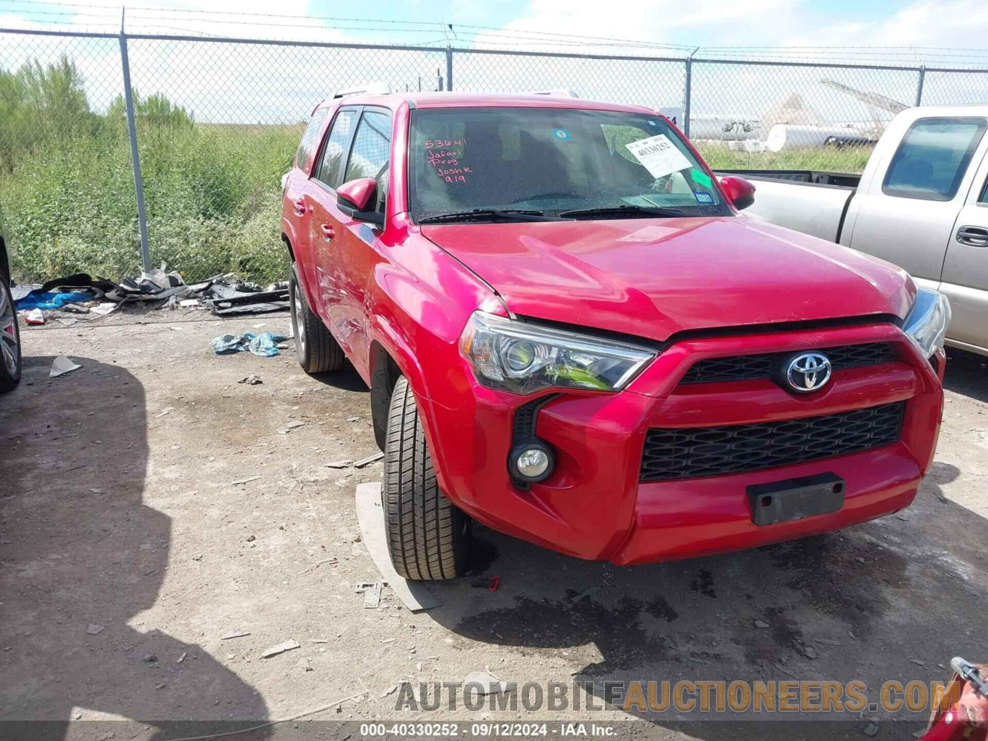 JTEZU5JR6F5088940 TOYOTA 4RUNNER 2015