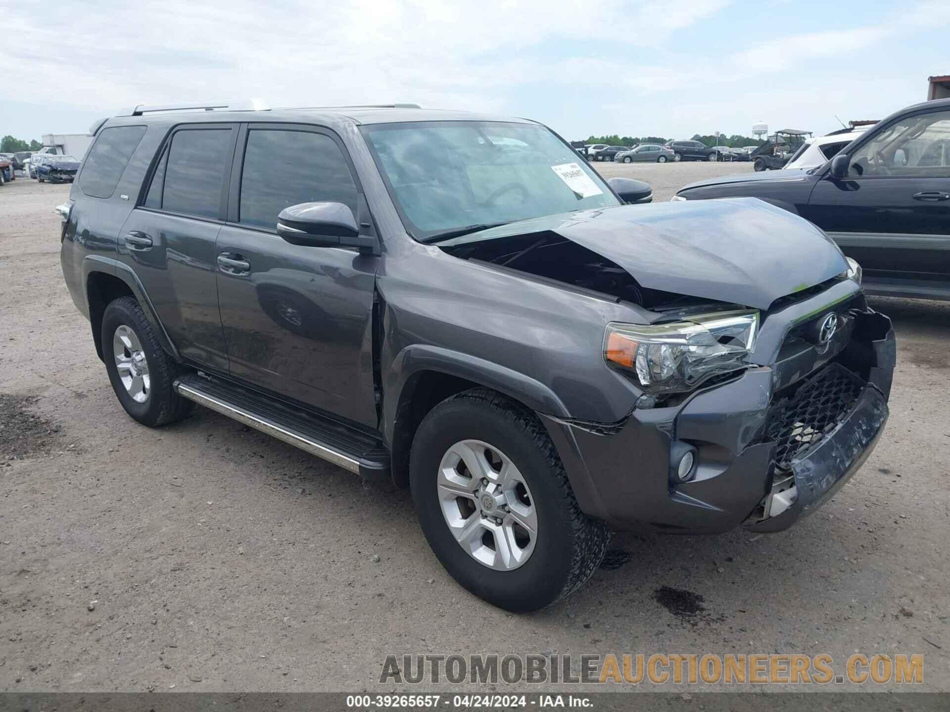 JTEZU5JR6G5133165 TOYOTA 4RUNNER 2016