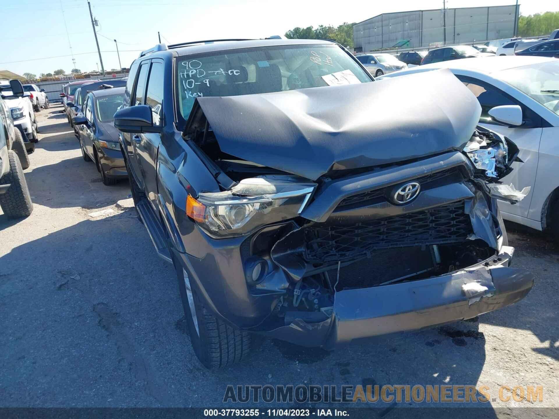 JTEZU5JR7G5118450 TOYOTA 4RUNNER 2016