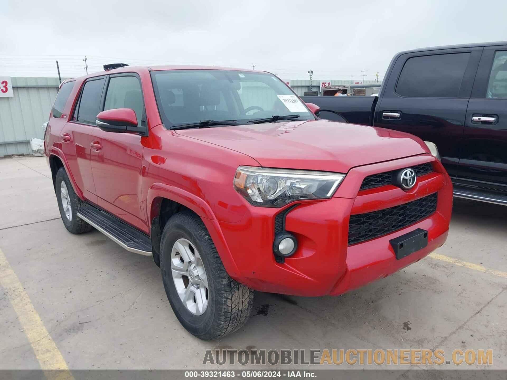 JTEZU5JR7G5129805 TOYOTA 4RUNNER 2016