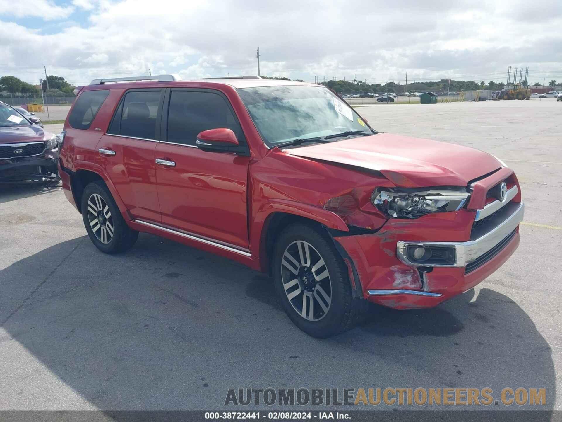 JTEZU5JR7G5136804 TOYOTA 4RUNNER 2016