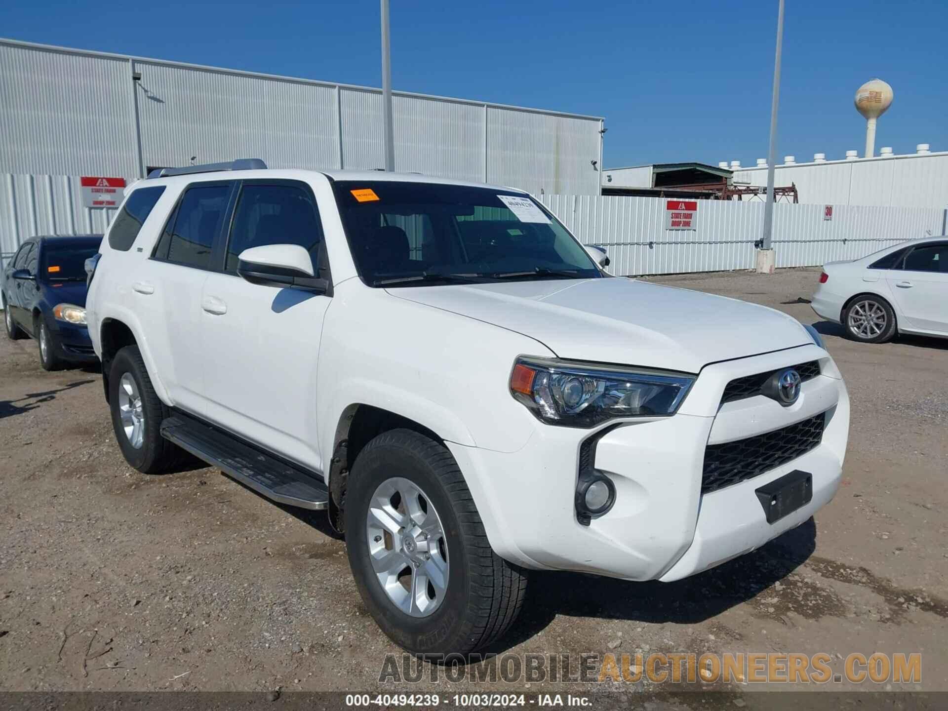 JTEZU5JR7G5144398 TOYOTA 4RUNNER 2016